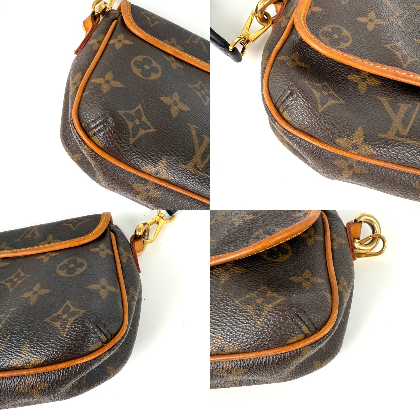 Louis Vuitton Tikal PM Monogram Bag with Extra Bandouliere Strap