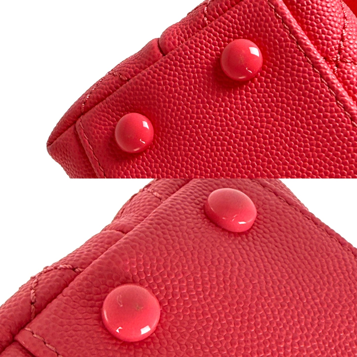 CHANEL Coco Handle Incognito Monochrome Extra Mini Pink Quilted Caviar Flap Crossbody Bag