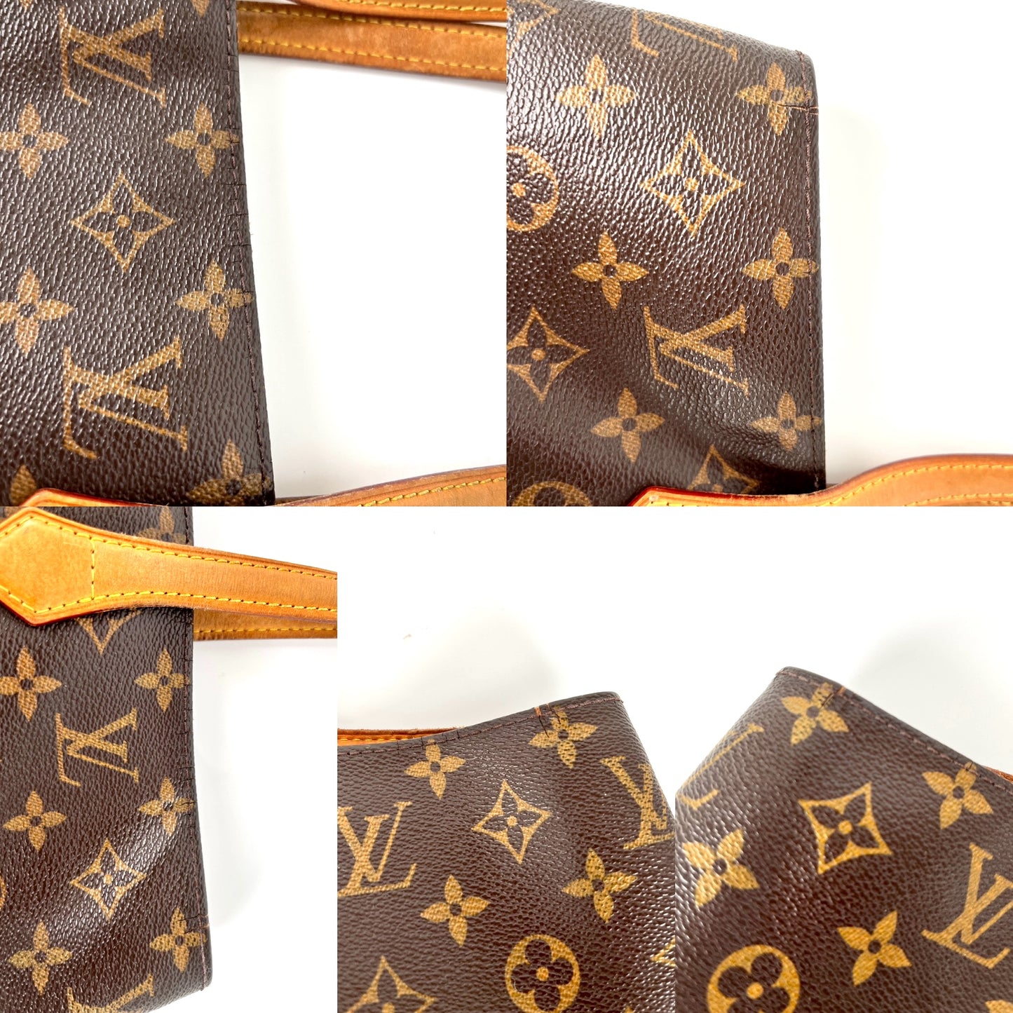 Louis Vuitton Wilshire MM Monogram Brown Tote Bag
