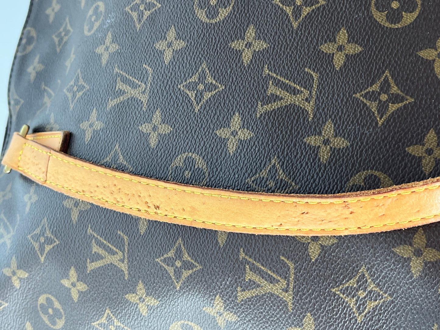 Vintage Louis Vuitton Monogram Cabas Mezzo Brown Tote
