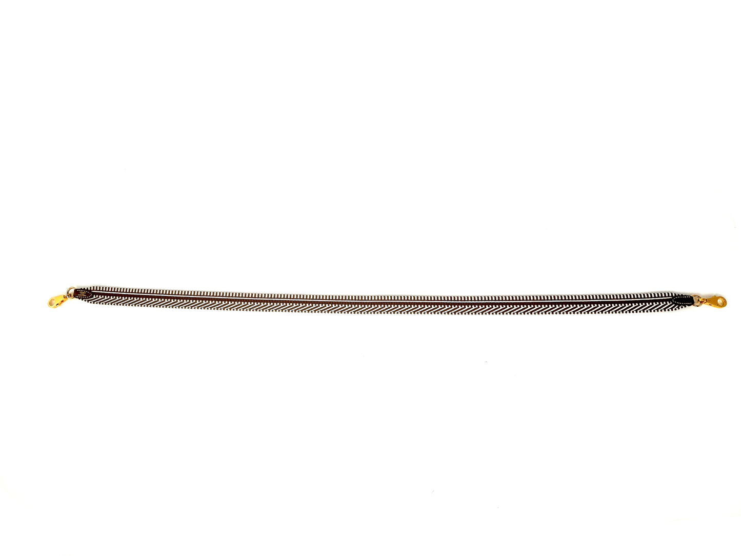 HERMES Bandouliere 25mm Sangle Cavale Canvas Leather Gris Pale Etoupe Bag Strap