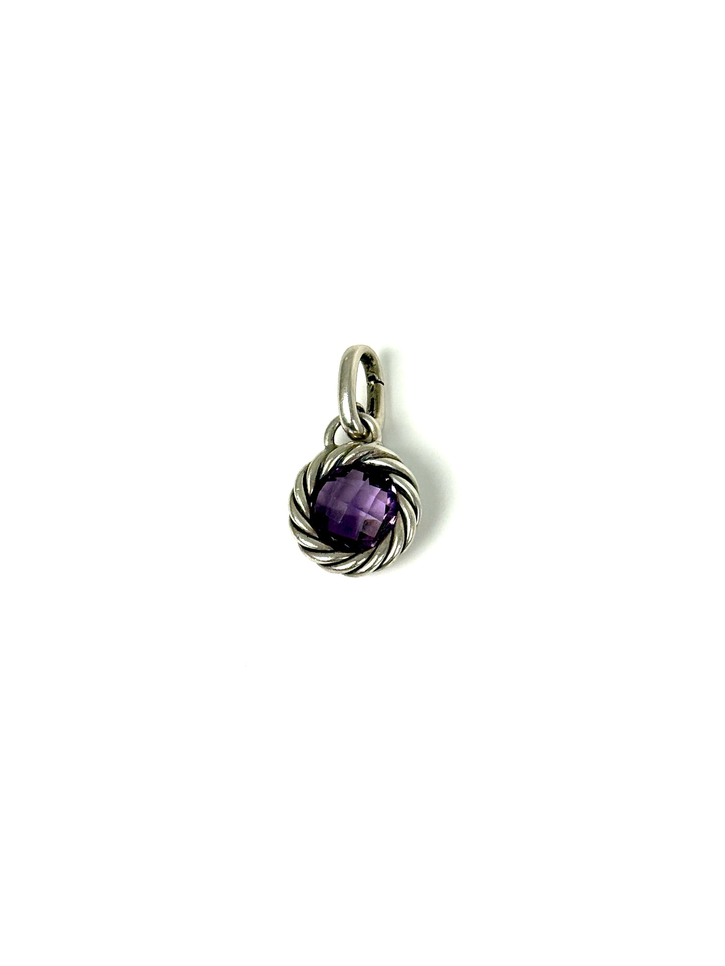 DAVID YURMAN Cable Collectibles Amethyst Sterling Silver Pendant