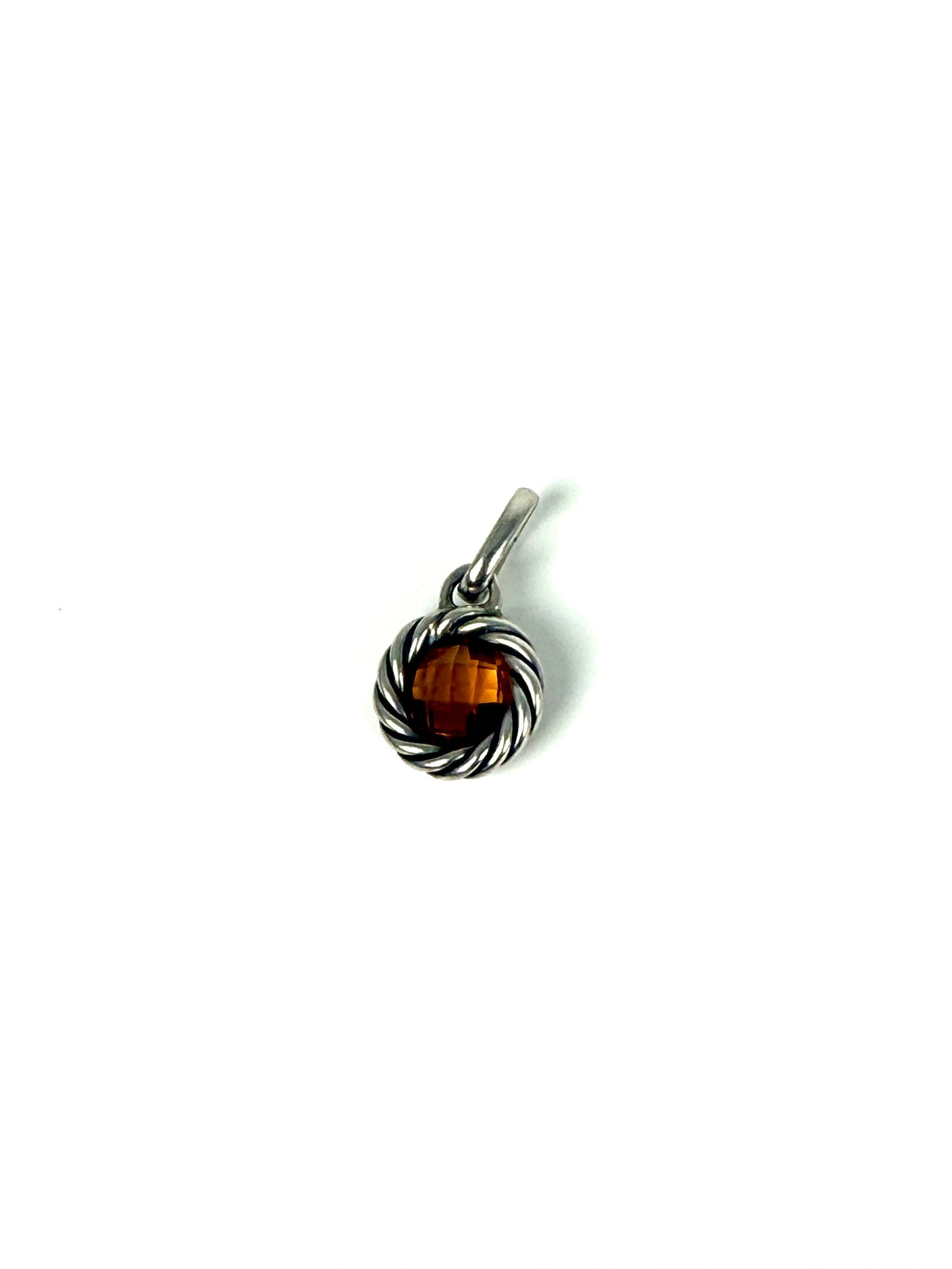 DAVID YURMAN Cable Collectibles Citrine Sterling Silver Pendant