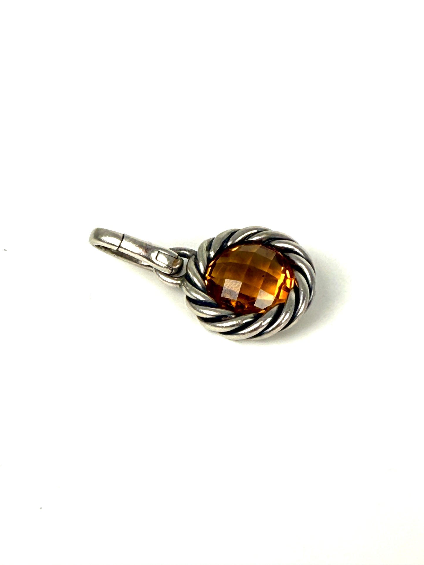 DAVID YURMAN Cable Collectibles Citrine Sterling Silver Pendant