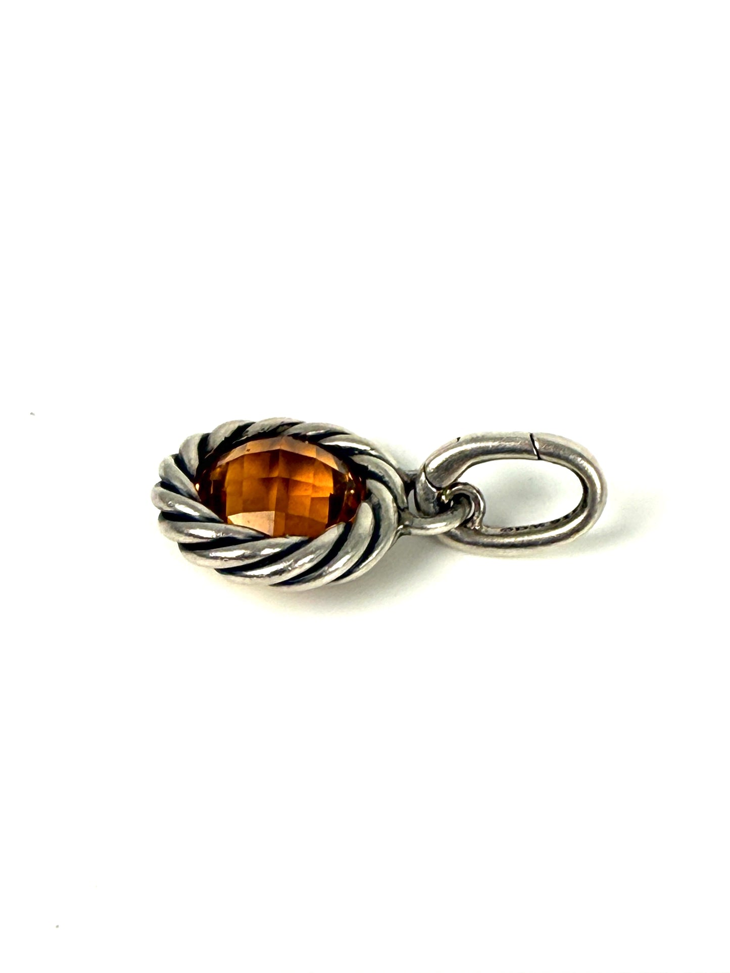 DAVID YURMAN Cable Collectibles Citrine Sterling Silver Pendant