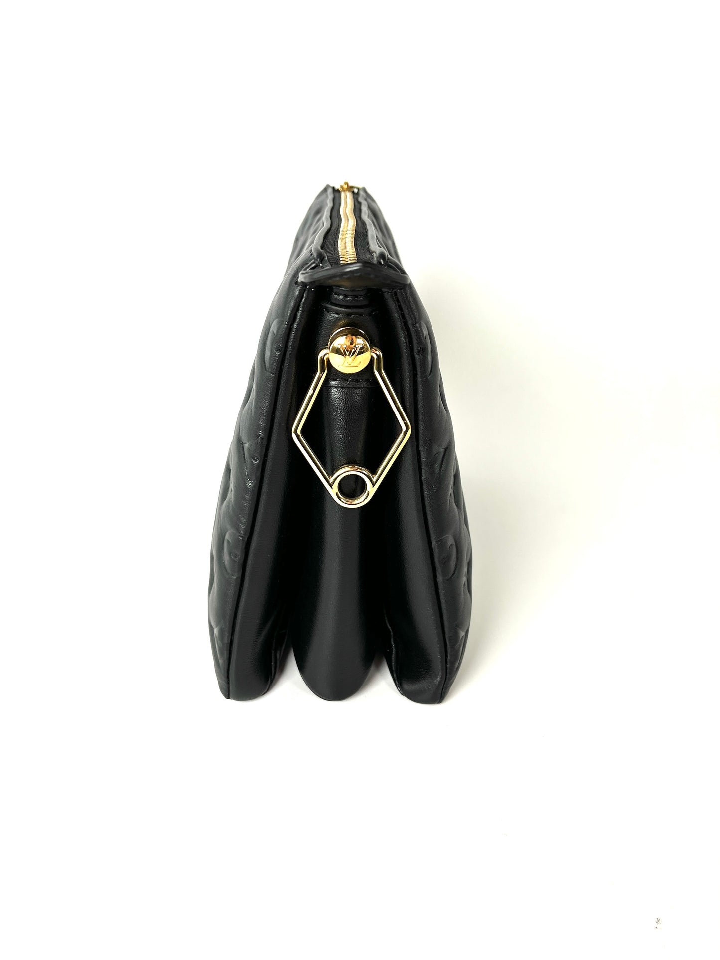Louis Vuitton Coussin Black Embossed Leather PM Bag