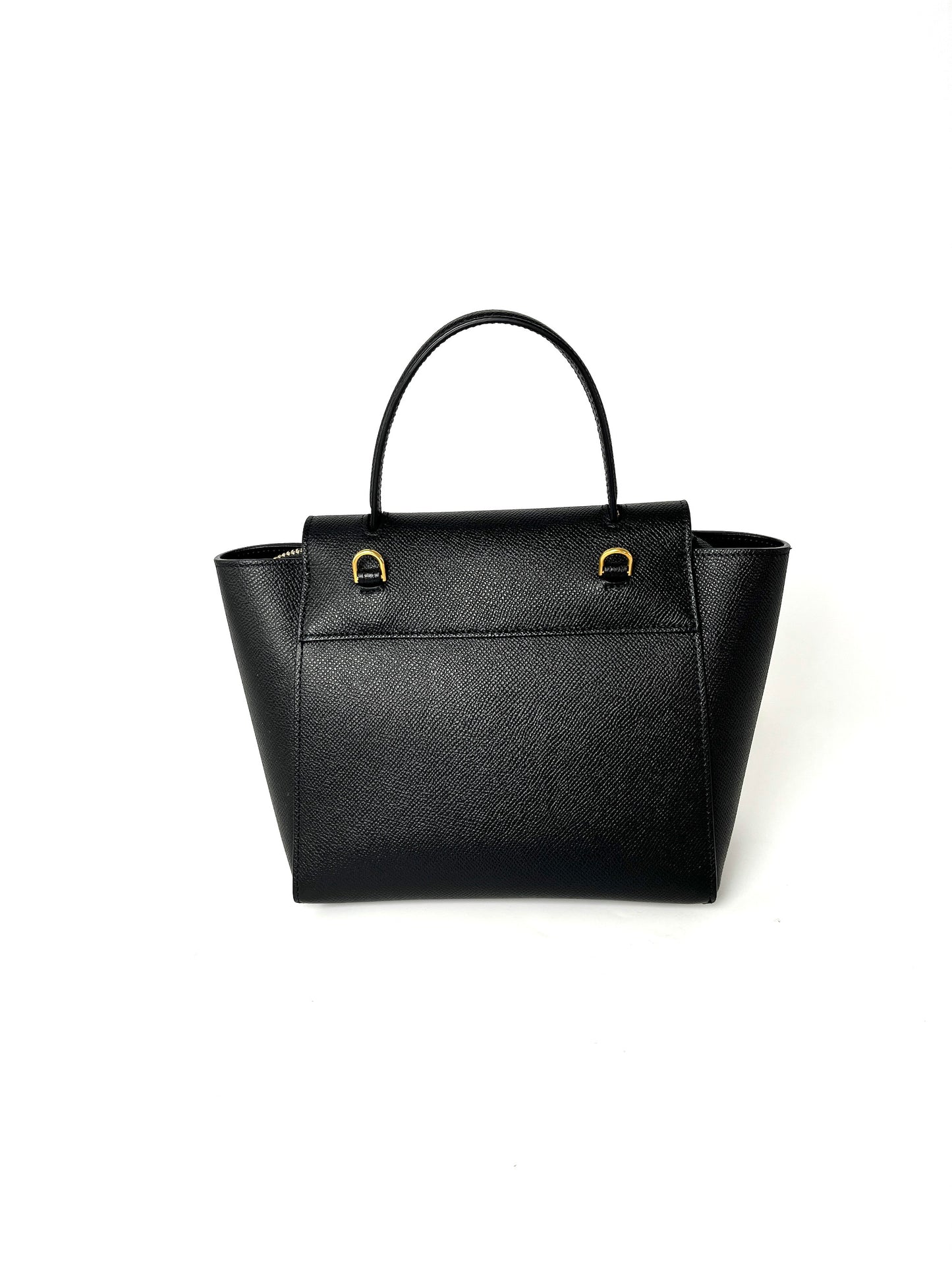 Celine Micro Belt Black Grained Calfskin Crossbody Bag