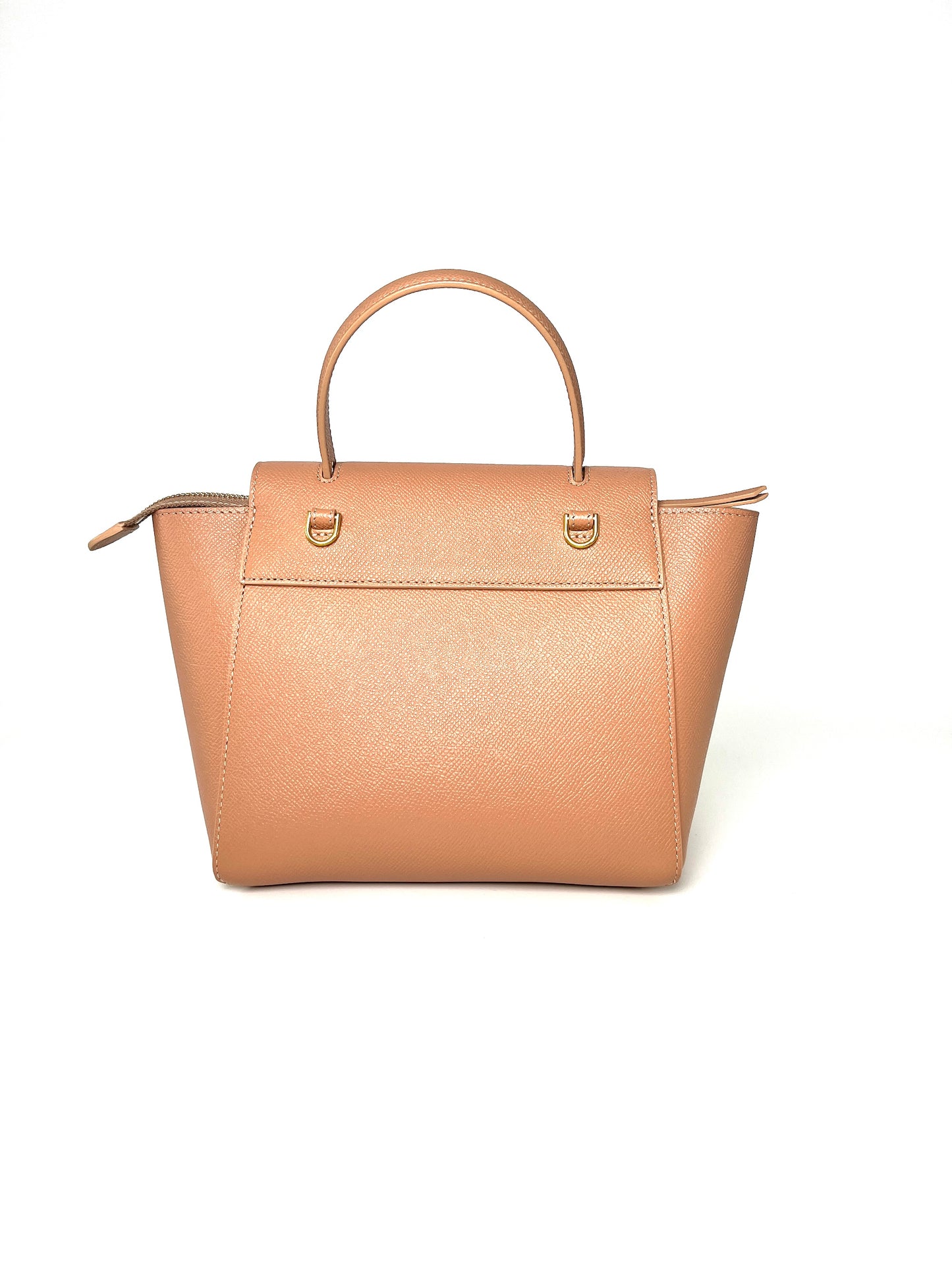 Celine Micro Belt Desert Rose Grained Calfskin Crossbody Bag