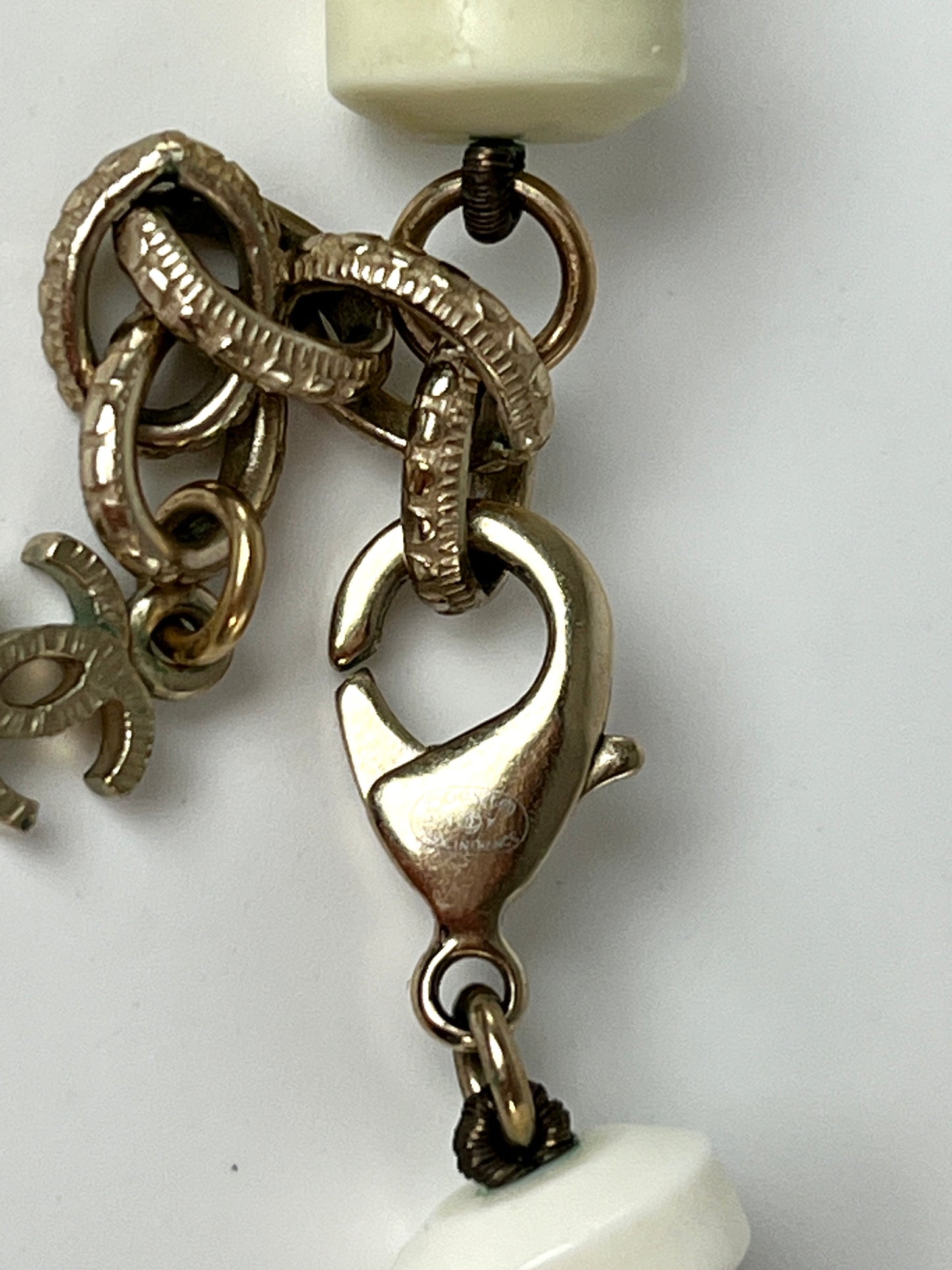 CHANEL 2014 Supermarket Candy Sweetie CC Station Long Necklace