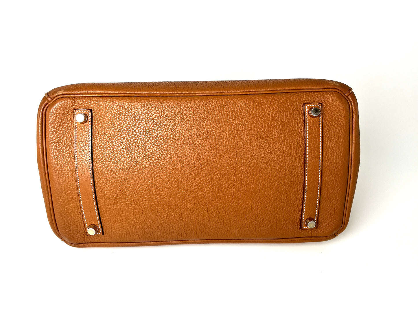 HERMES Togo Birkin 35 Gold on Gold Hardware Leather Bag