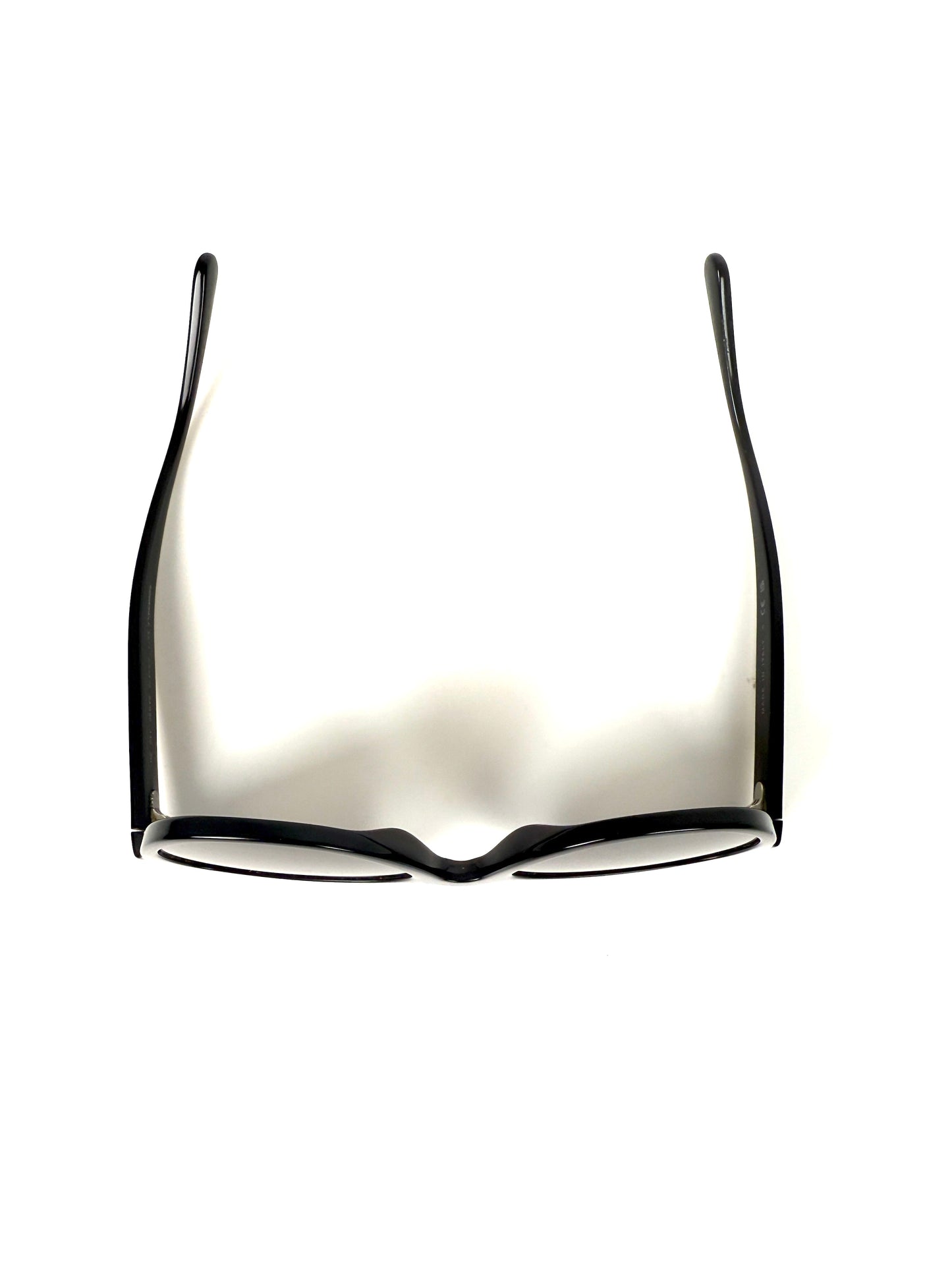 CHANEL 5414 Butterfly Acetate Black Beige Sunglasses