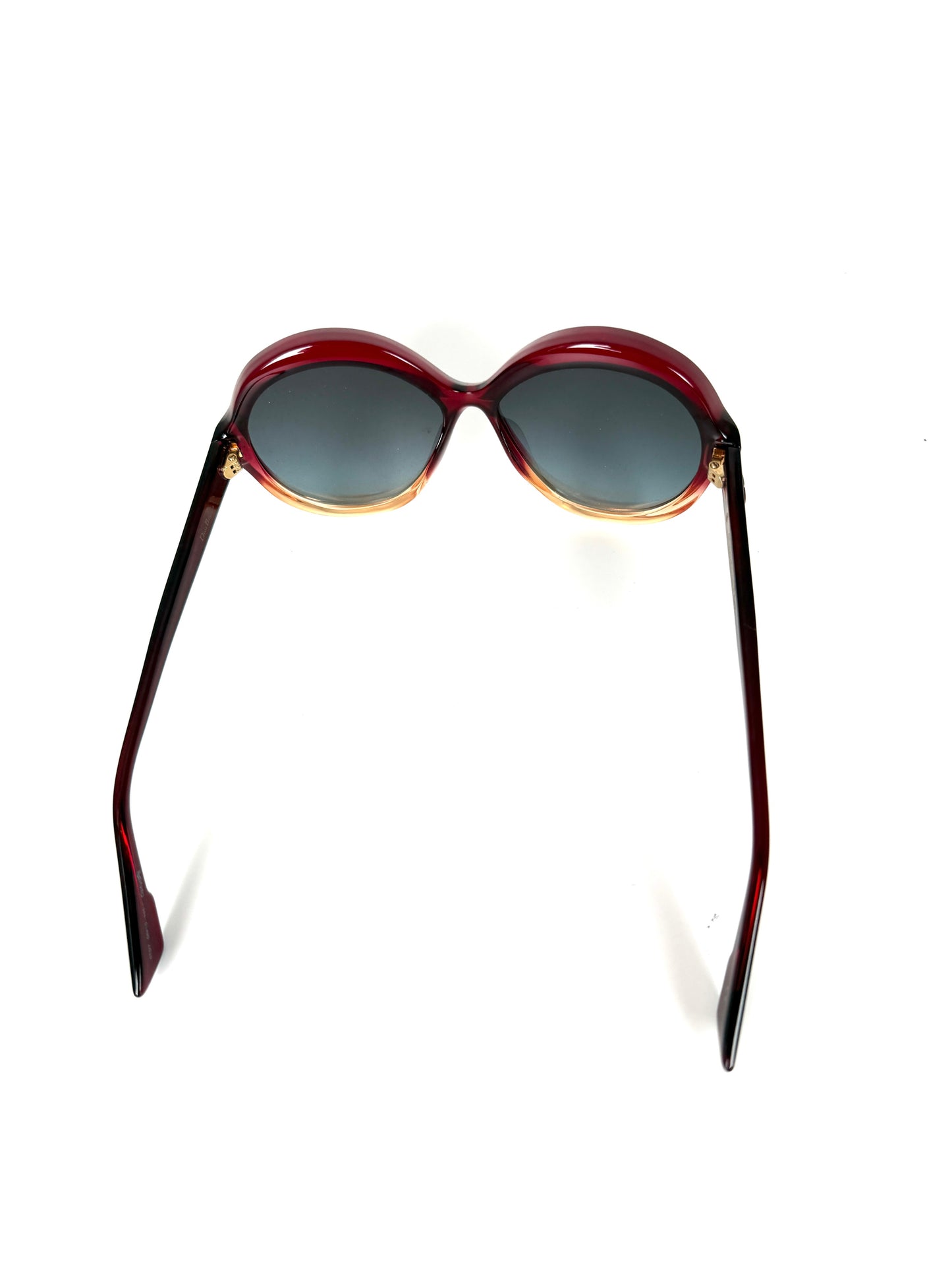 Christian Dior Bianca Oversized Oval 0T517 Round Optyl Acetate Sunglasses