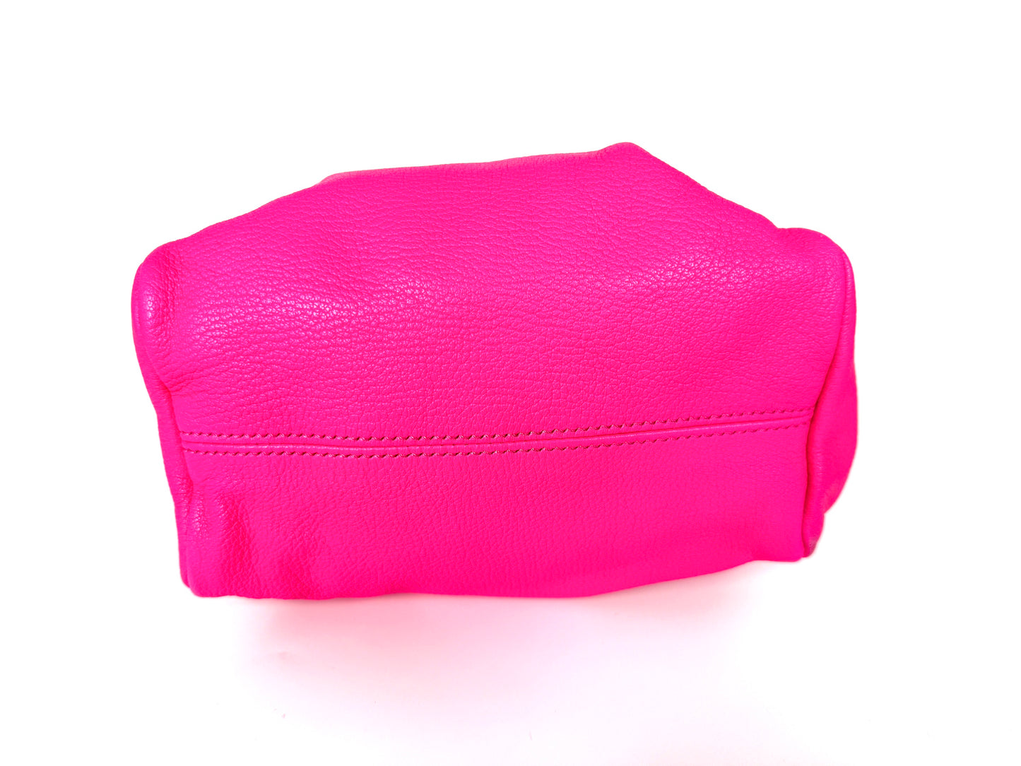 Givenchy Sugar Goatskin Mini Chain Pandora Hot Pink Leather Crossbody Bag