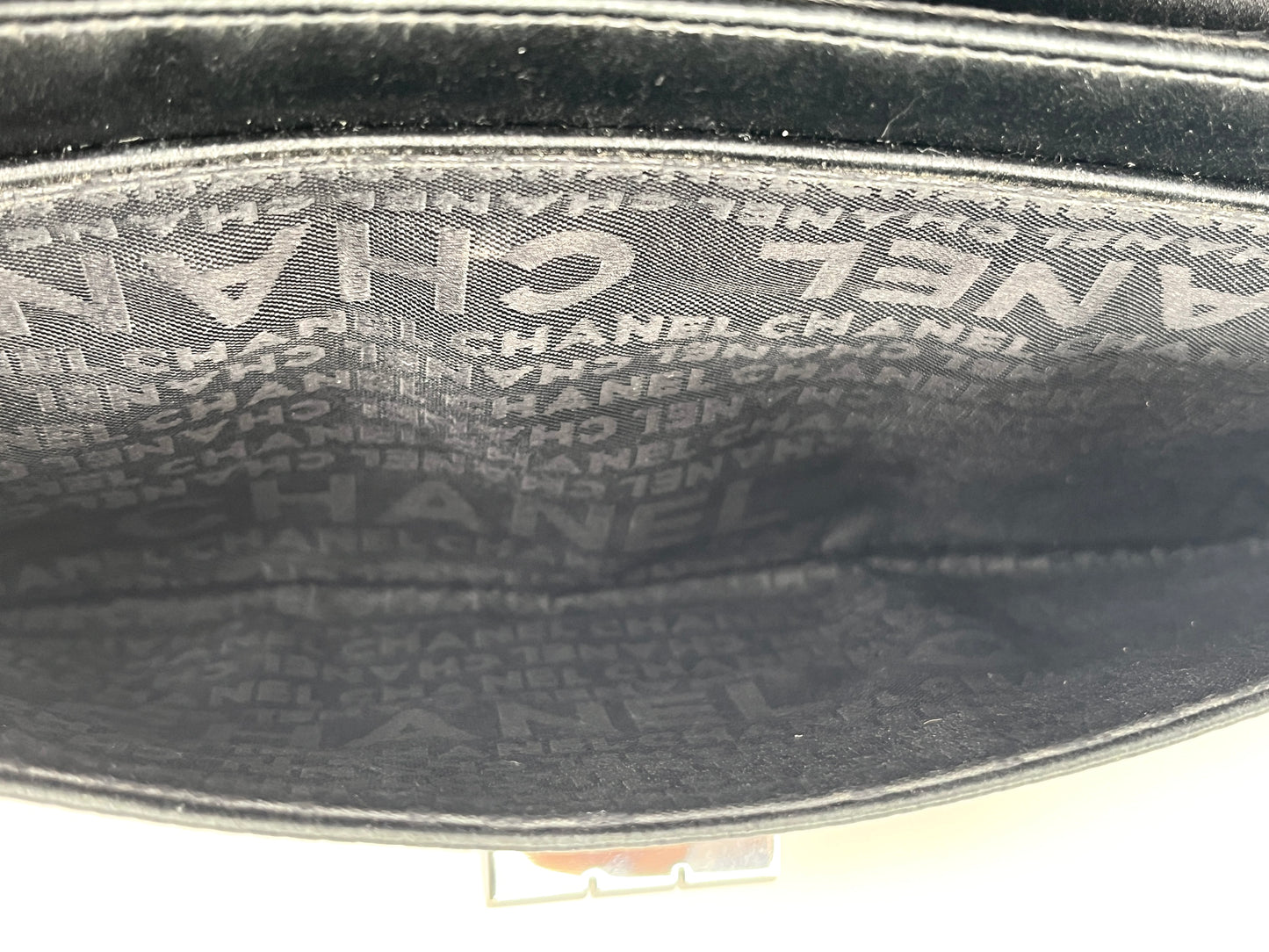 Vintage CHANEL Reissue Satin Clutch Bag