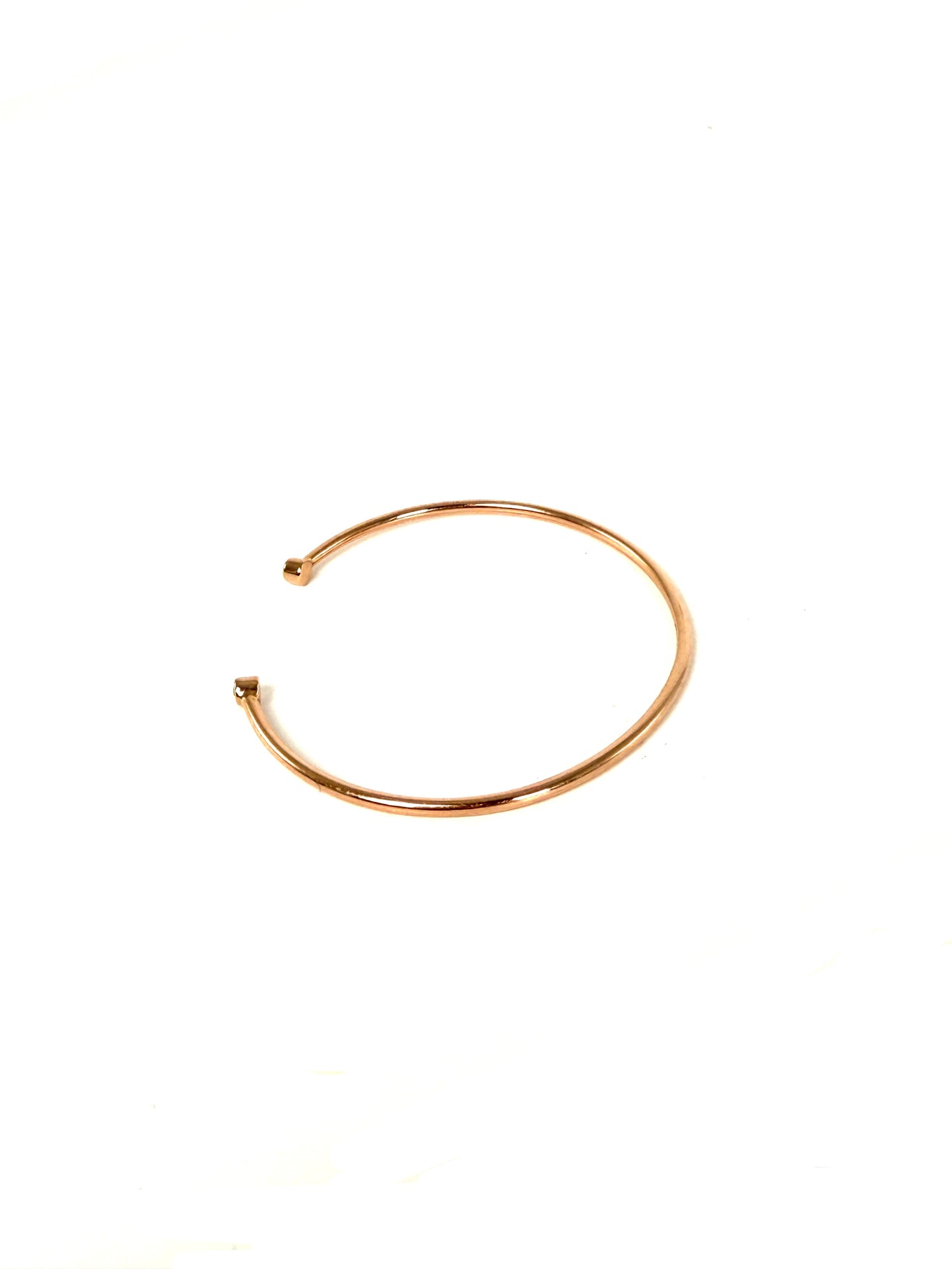 Kendra Scott Audrey 14k Rose Gold White Diamond Cuff Bracelet