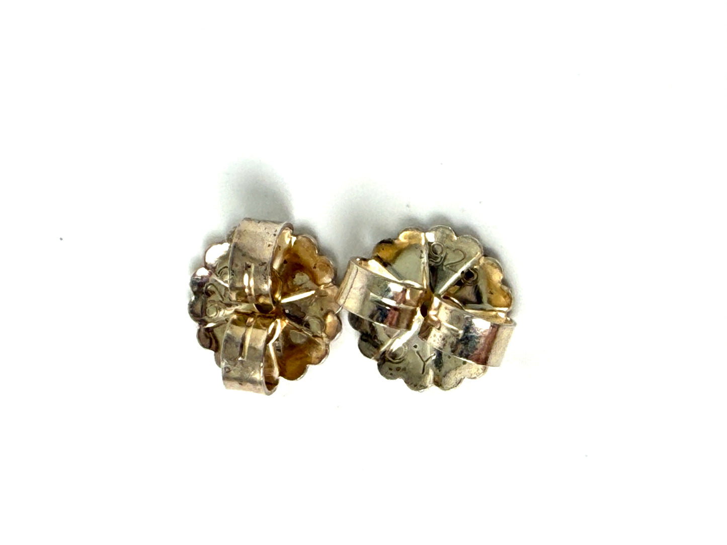 David Yurman Hoop Crossover Diamond Sterling Silver Earrings
