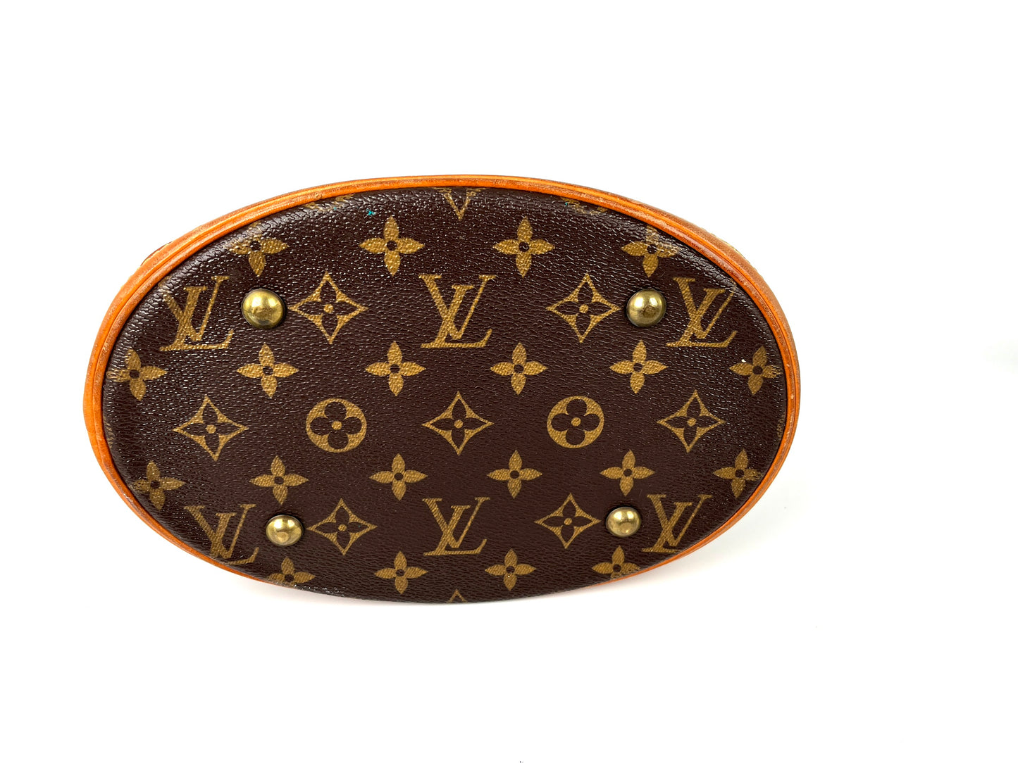 Vintage Louis Vuitton Petit Bucket Monogram Brown Tote Bag