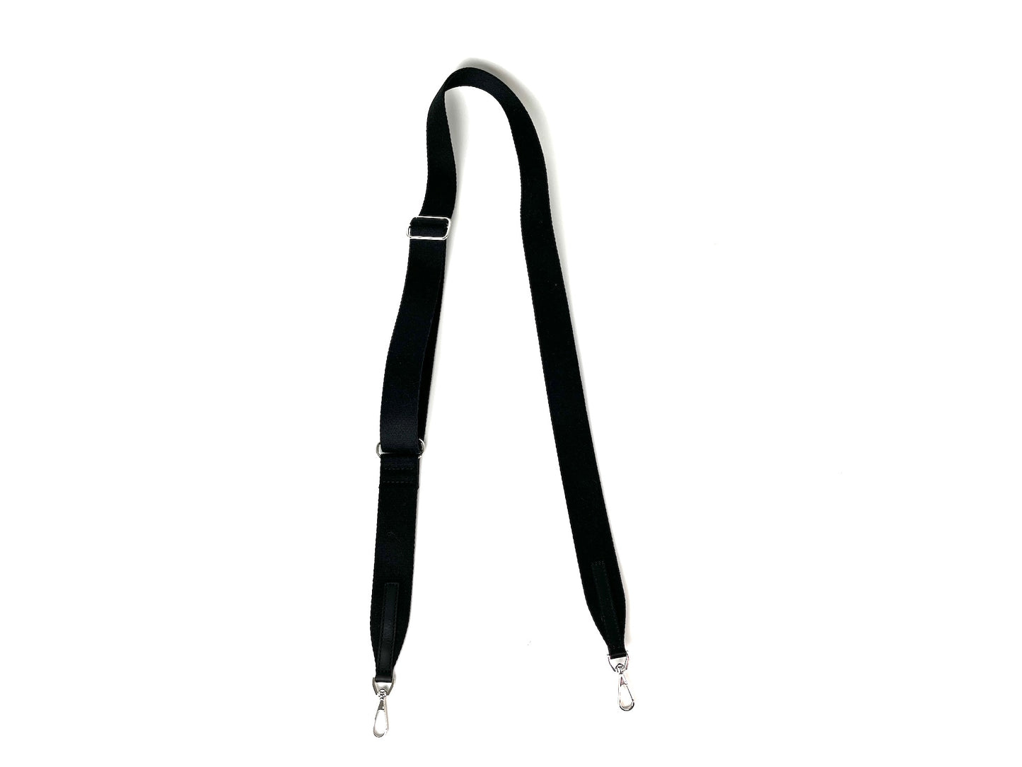 GOYARD Black Canvas Calfskin Adjustable Crossbody Strap