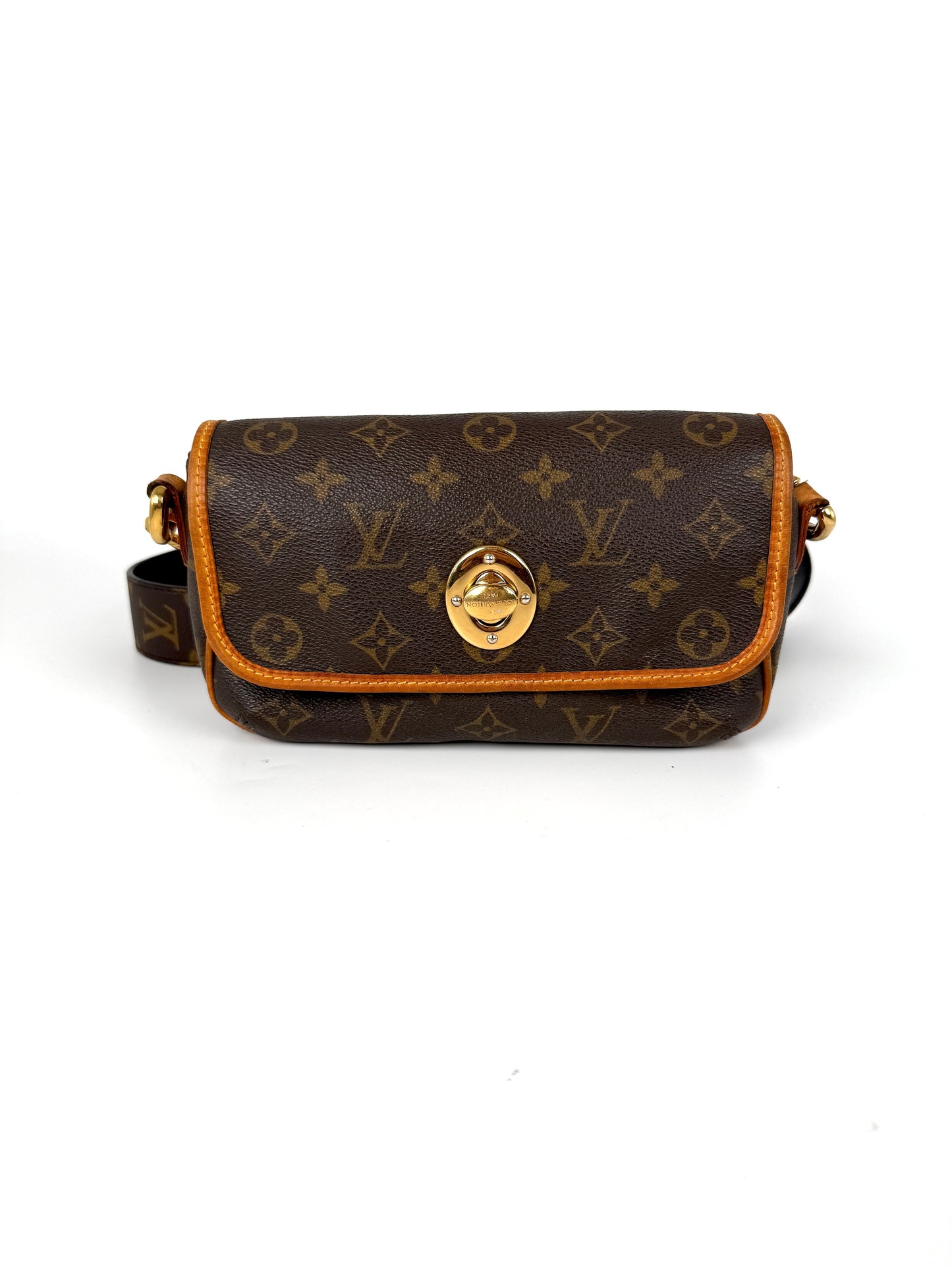Louis Vuitton Tikal PM Monogram Bag with Extra Bandouliere Strap Designer consignment