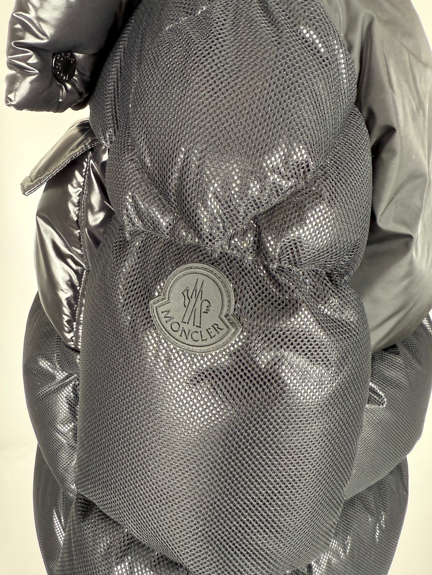 New Moncler Black Down Puffer Demir Giubbotto Hooded Coat S