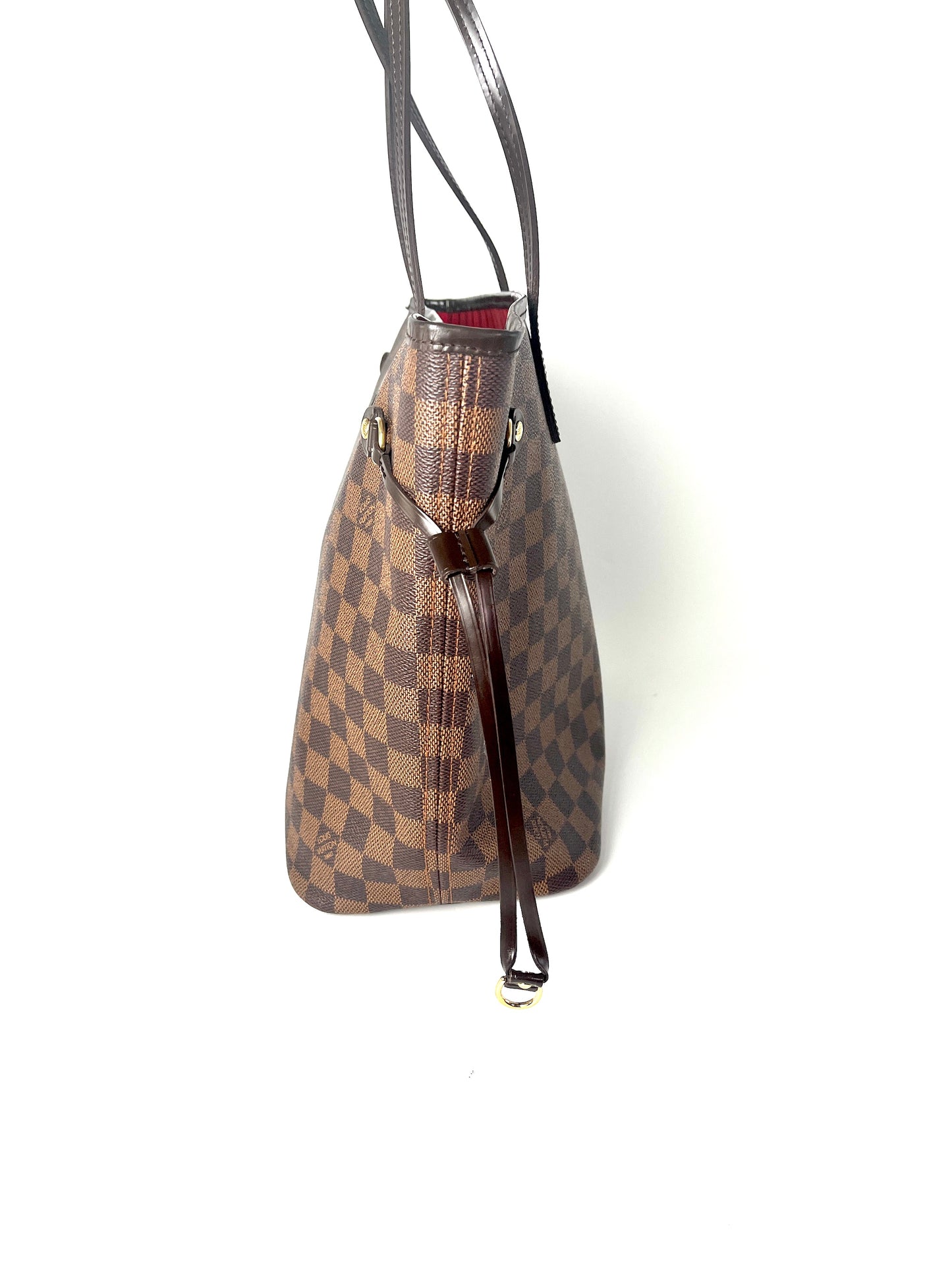 Louis Vuitton Damier Ebene Neverfull MM Brown Tote