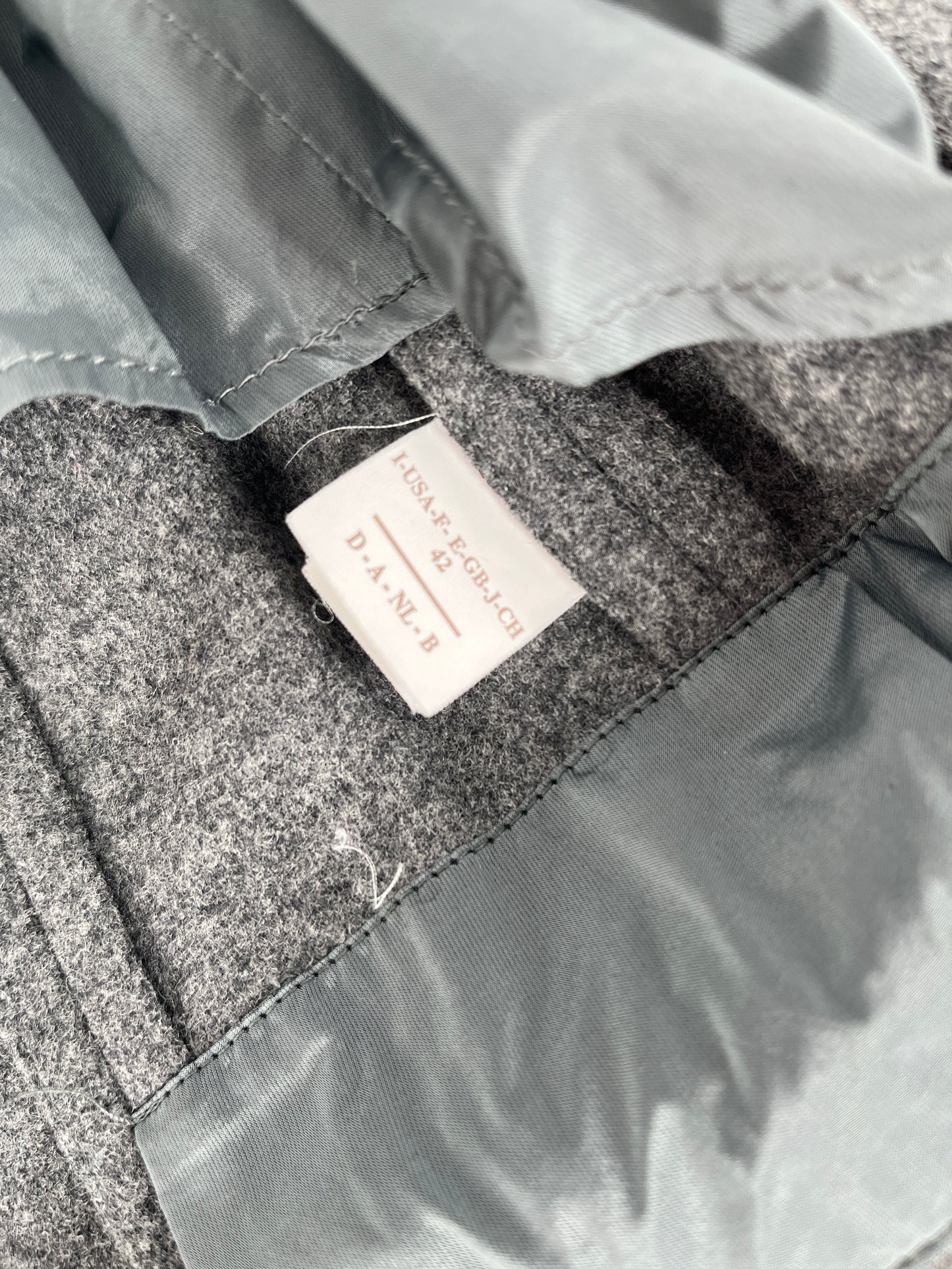 Brunello Cucinelli Gray Hooded Wool Cashmere Blazer Jacket 42 4 6