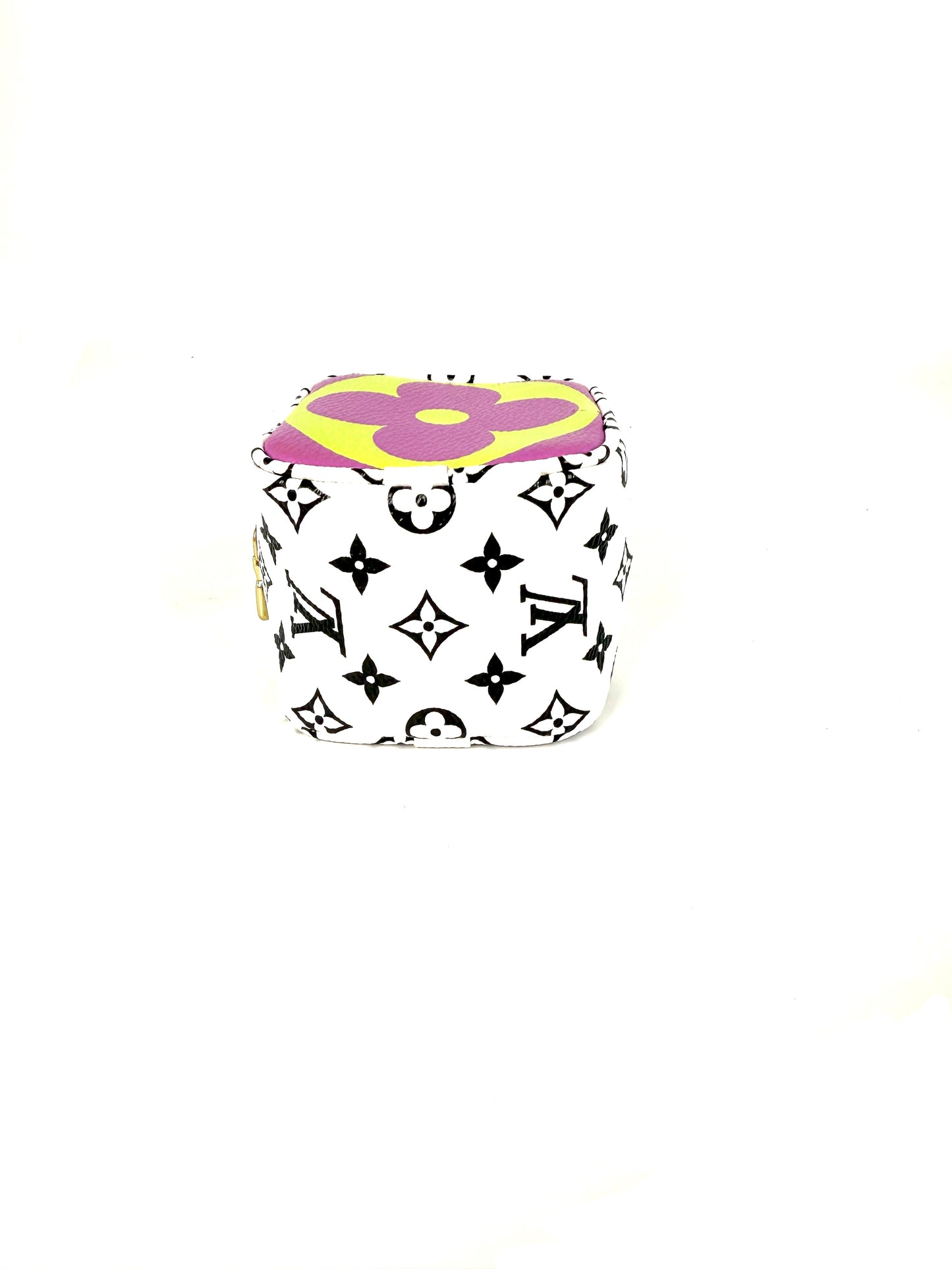 Louis Vuitton Cube Coin Giant Monogram Lilac Multicolor Zip Purse