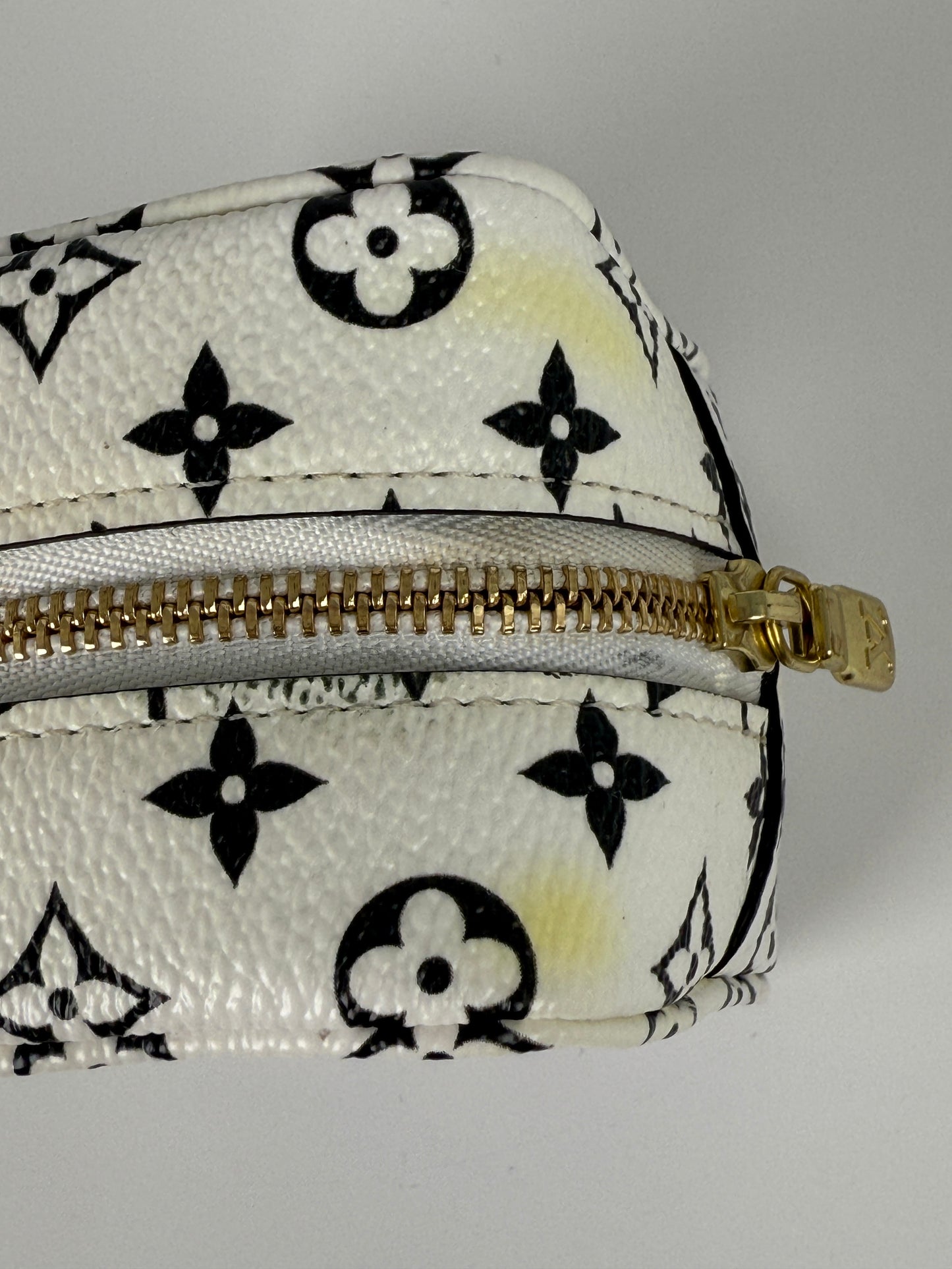 Louis Vuitton Cube Coin Giant Monogram Lilac Multicolor Zip Purse