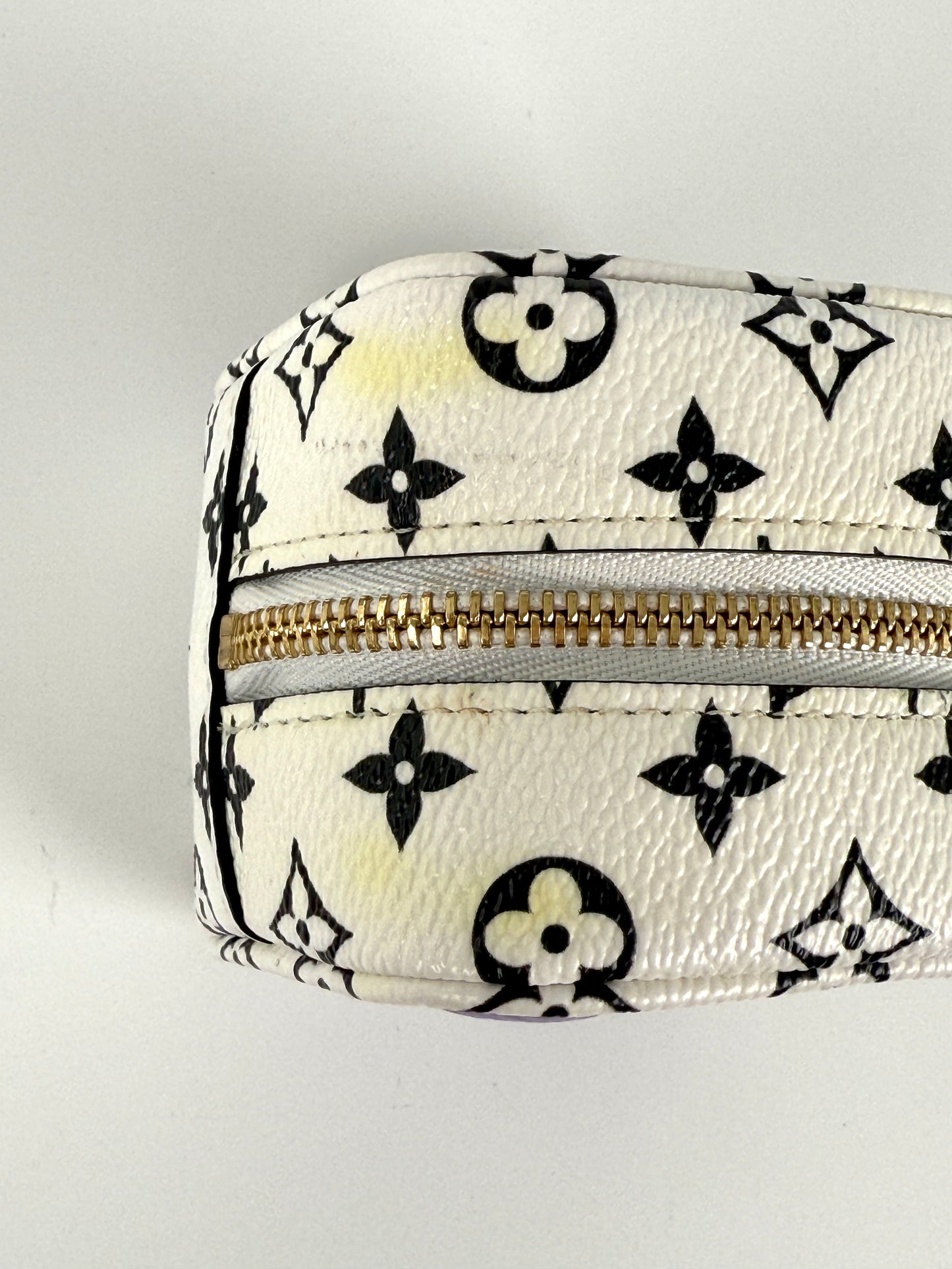 Louis Vuitton Cube Coin Giant Monogram Lilac Multicolor Zip Purse