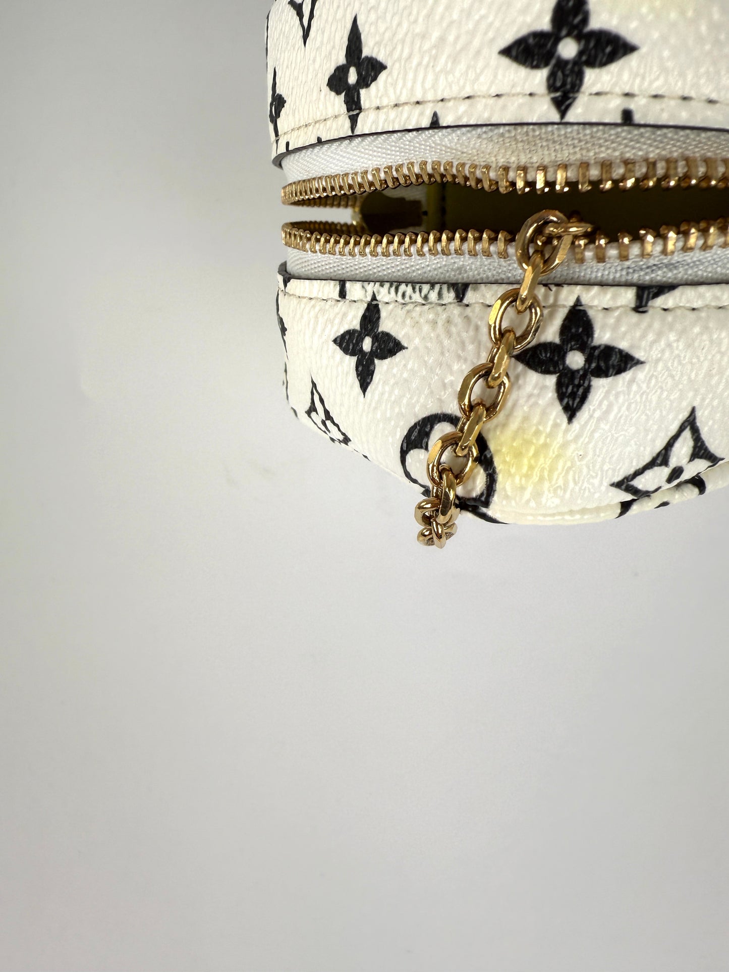 Louis Vuitton Cube Coin Giant Monogram Lilac Multicolor Zip Purse