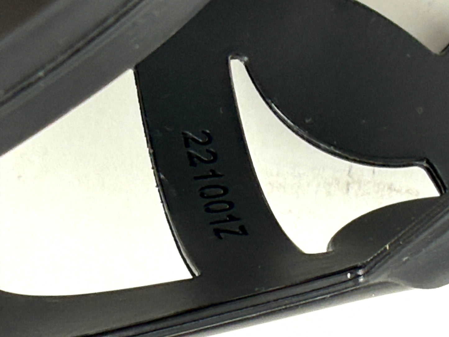 HERMES Egerie Chaine d’Ancre Insignia Black Slide Sandals 37, 6.5