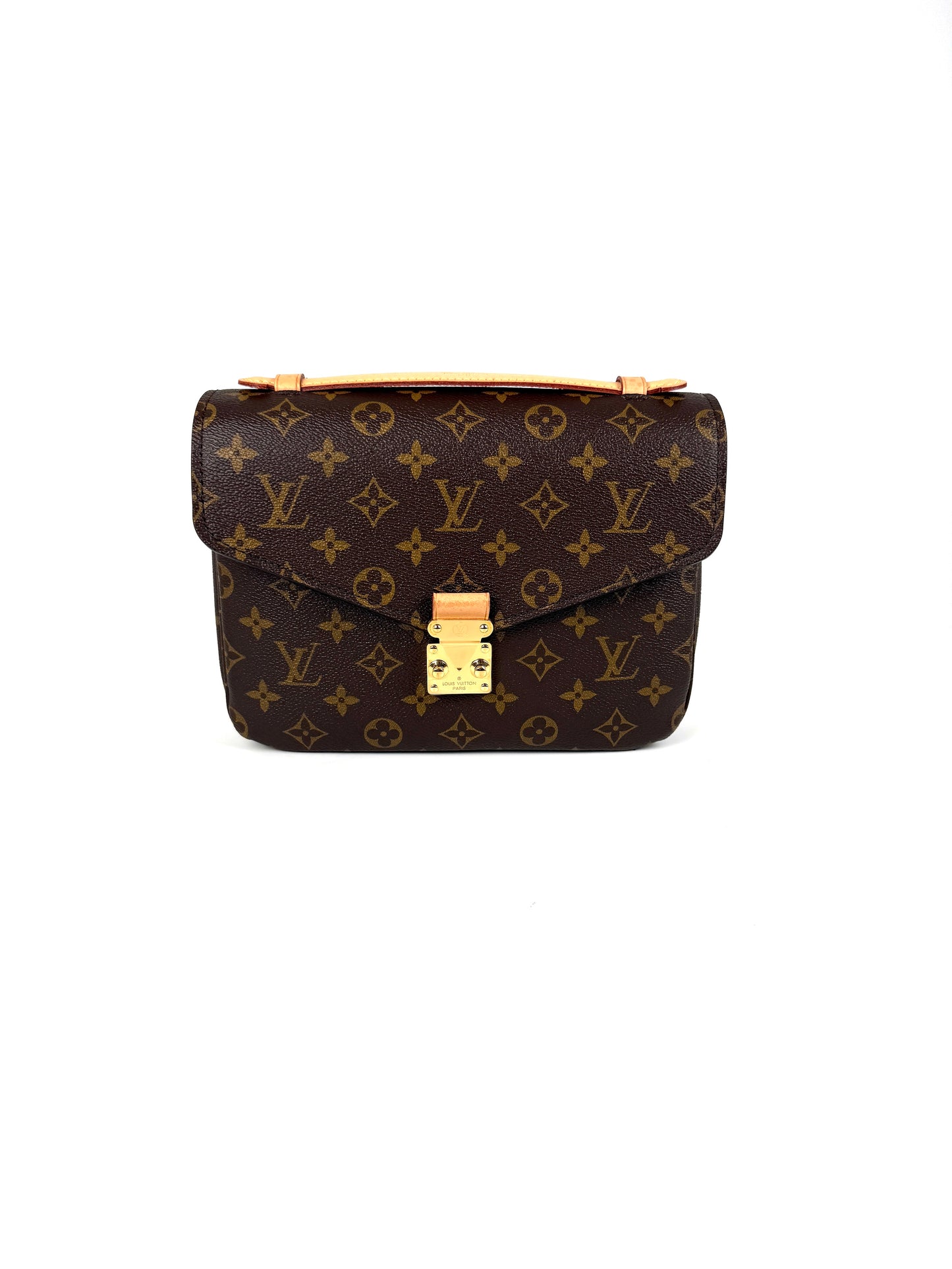Louis Vuitton Pochette Metis Monogram Top Handle Crossbody Bag