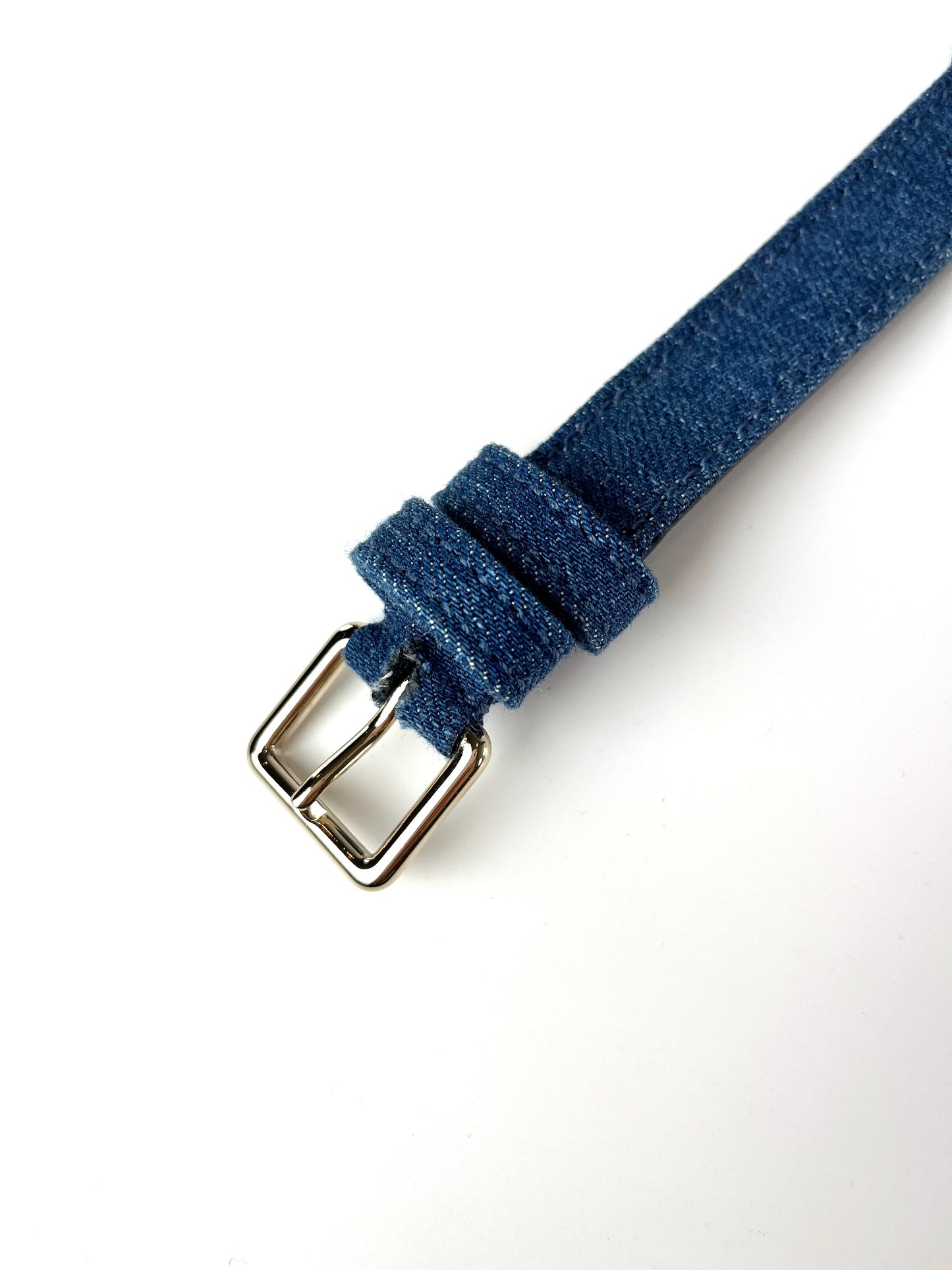 Valentino Rockstud Denim Blue Waist Belt Bag
