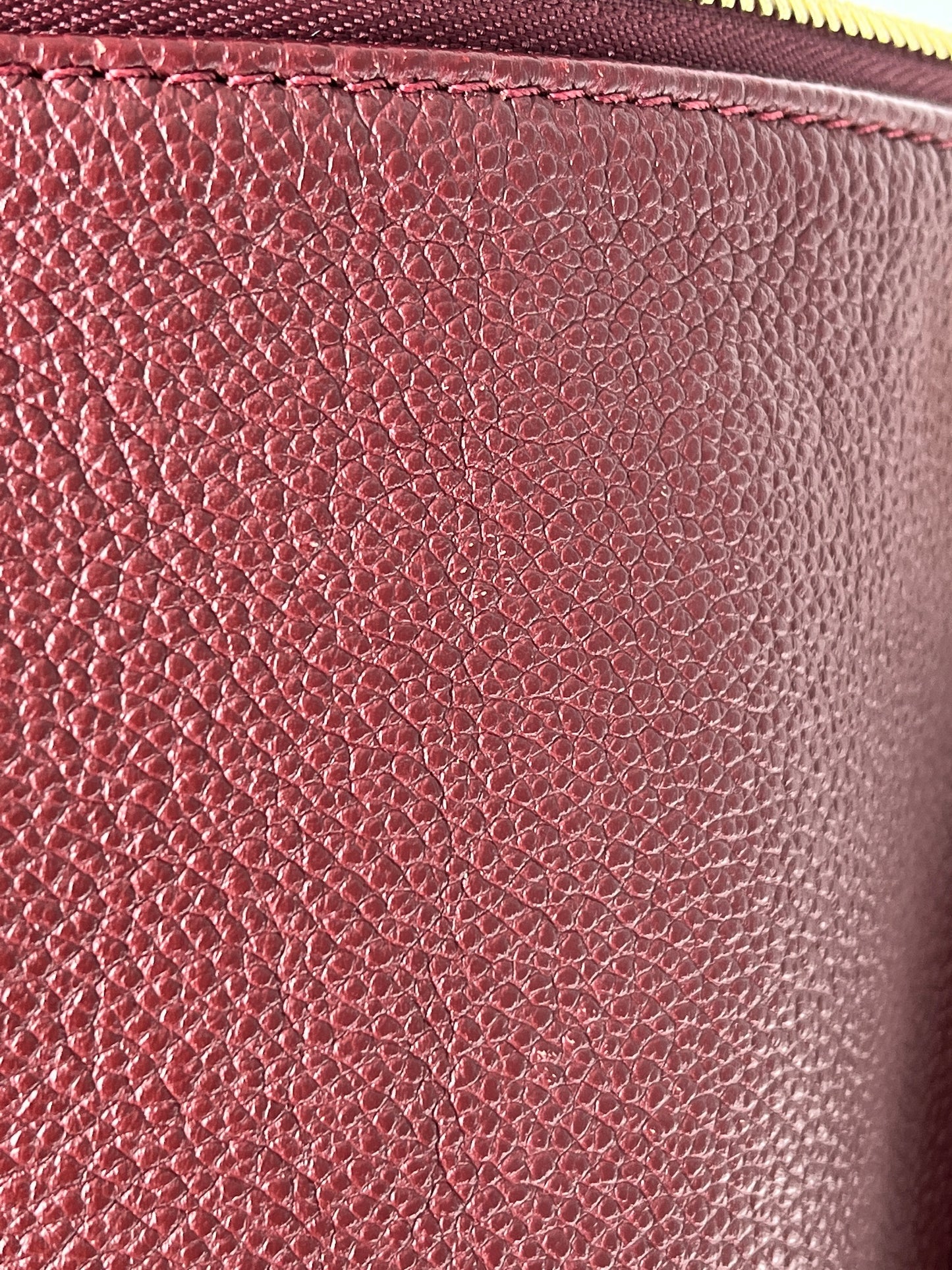 Louis Vuitton Monogram V MM Brown Bordeaux Tote Bag