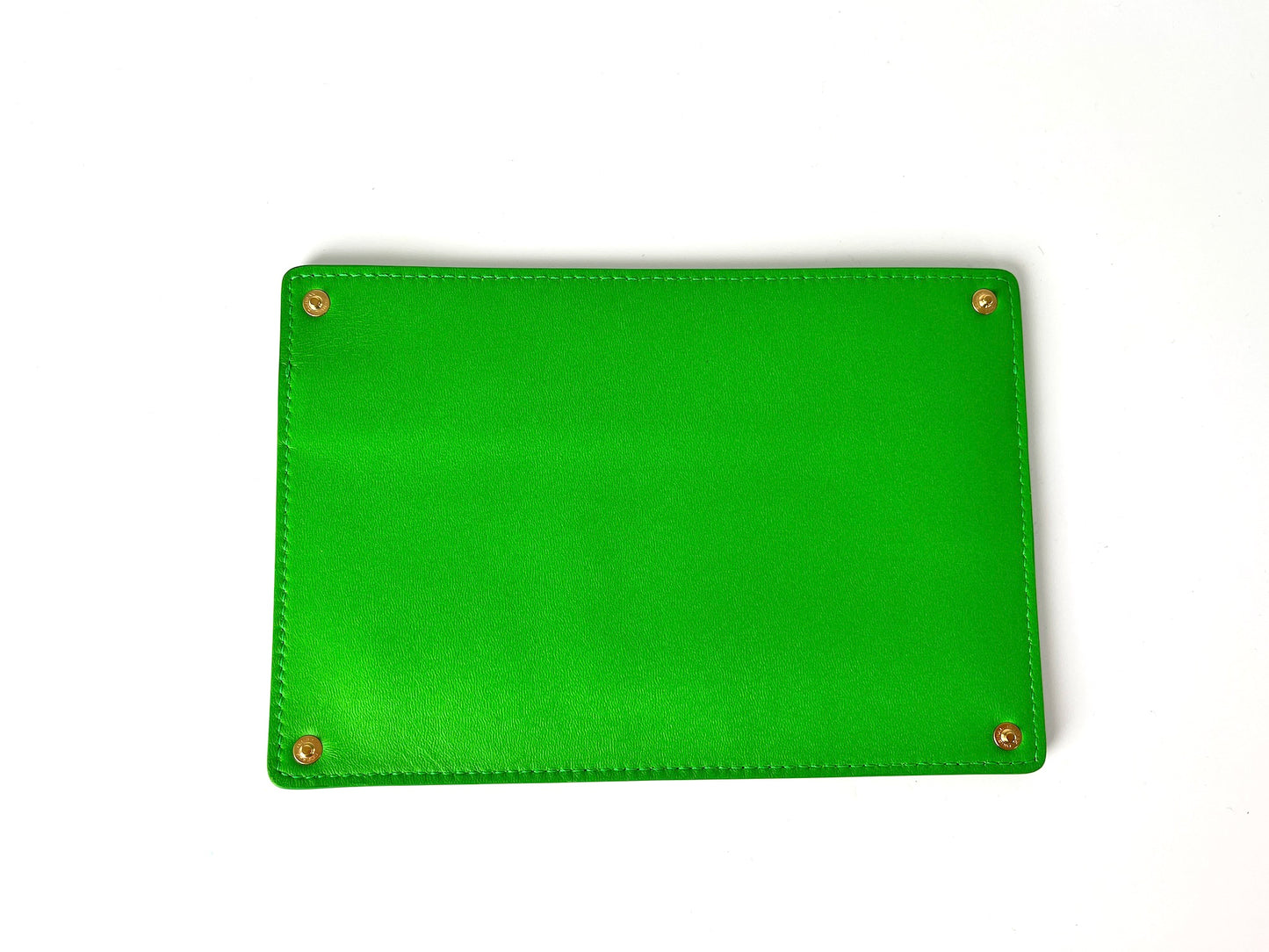 New FENDI Green Peekaboo Nappa Leather Tomatillo Pocket