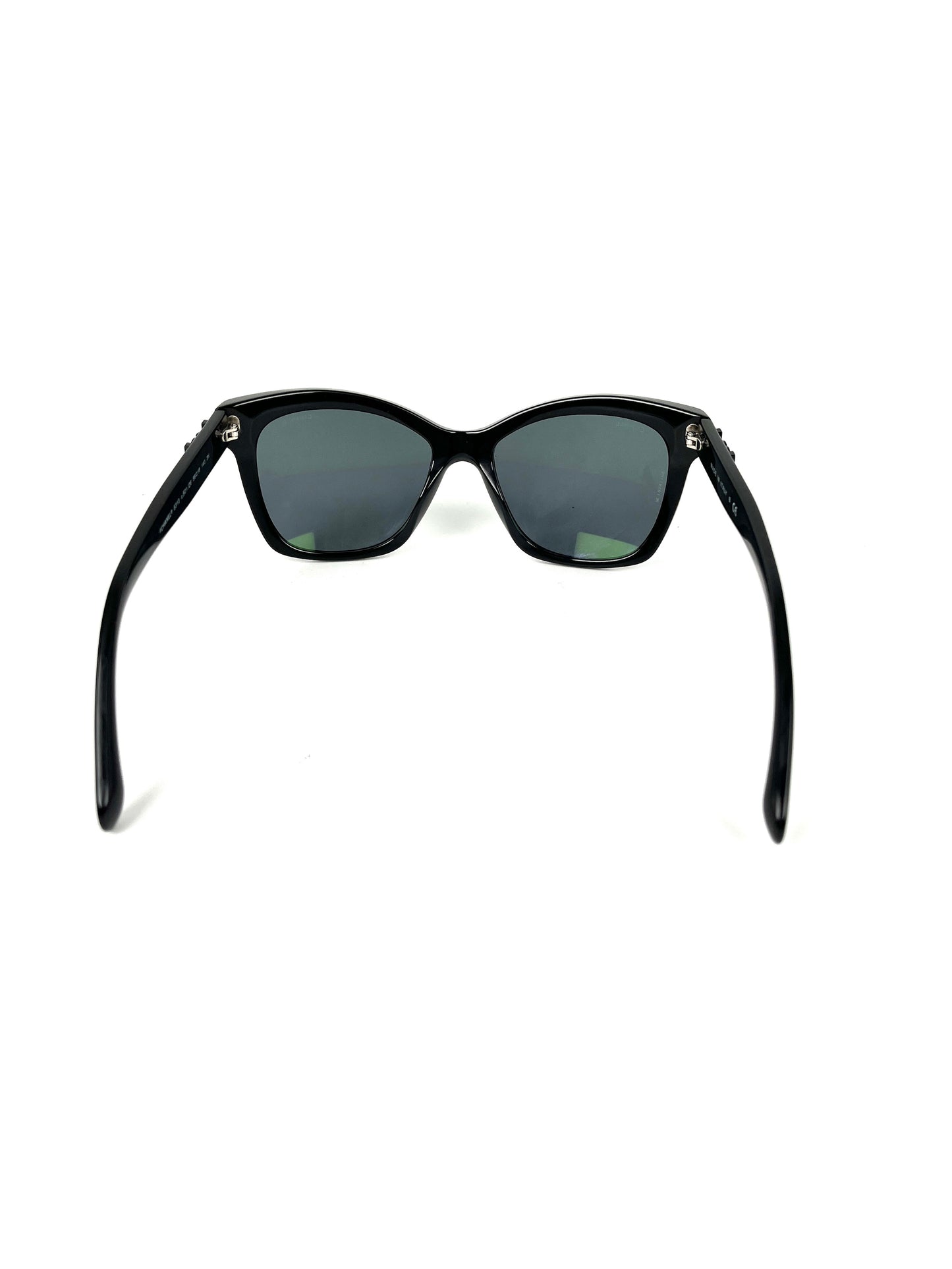 CHANEL Boy 5313 Acetate CC Butterfly Signature Black Sunglasses
