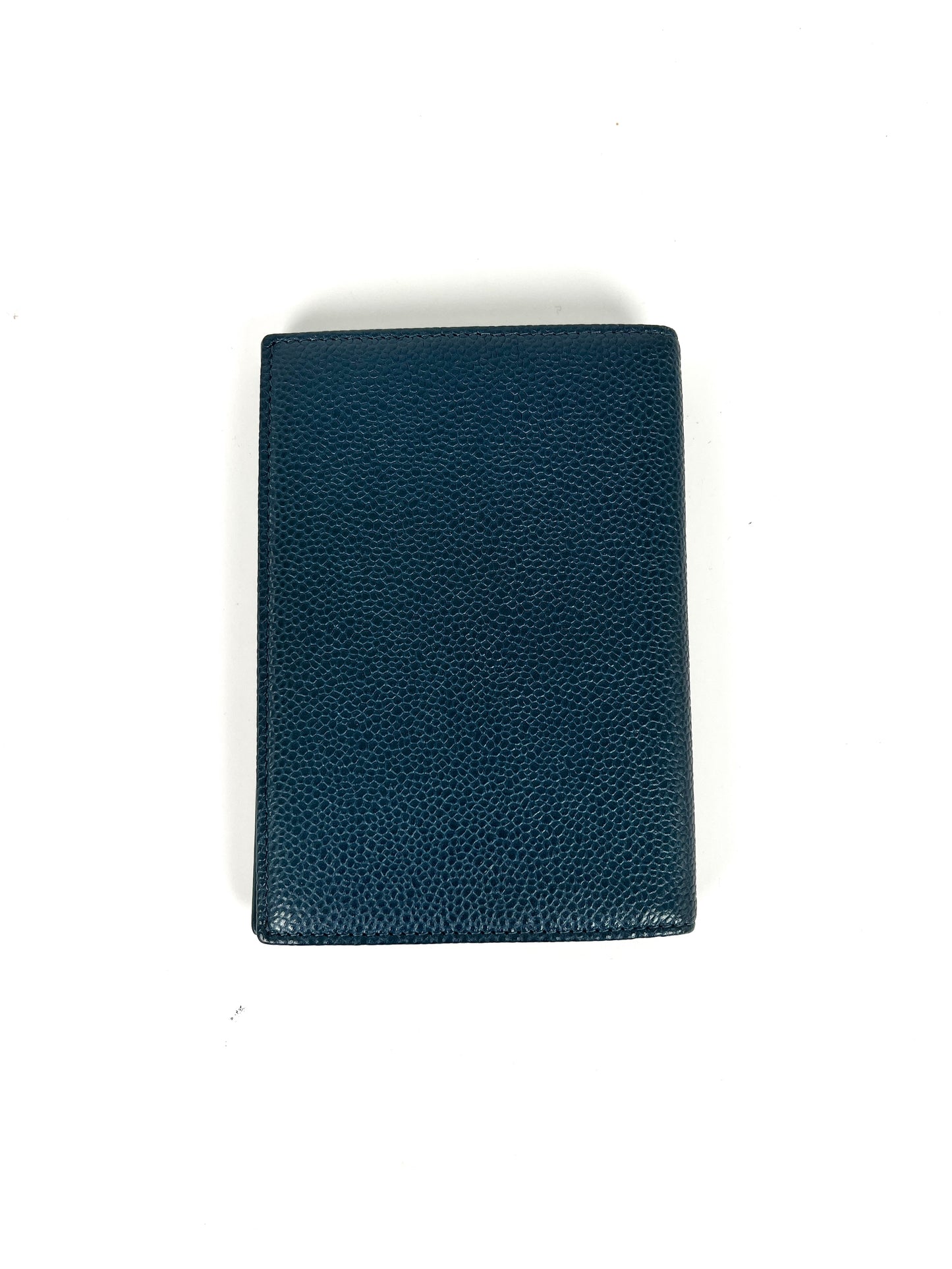 CHANEL Timeless CC 2019 Caviar Blue Passport Holder Case Cover