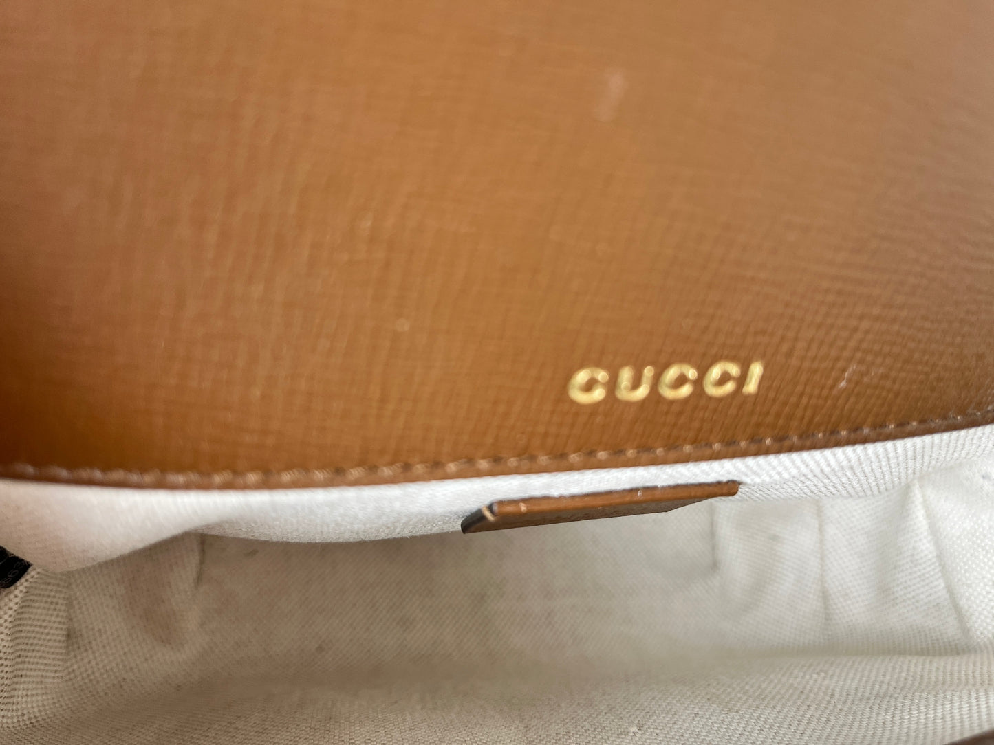 GUCCI Mini GG Supreme 1955 Horsebit Monogram Web Strap Crossbody Shoulder Bag