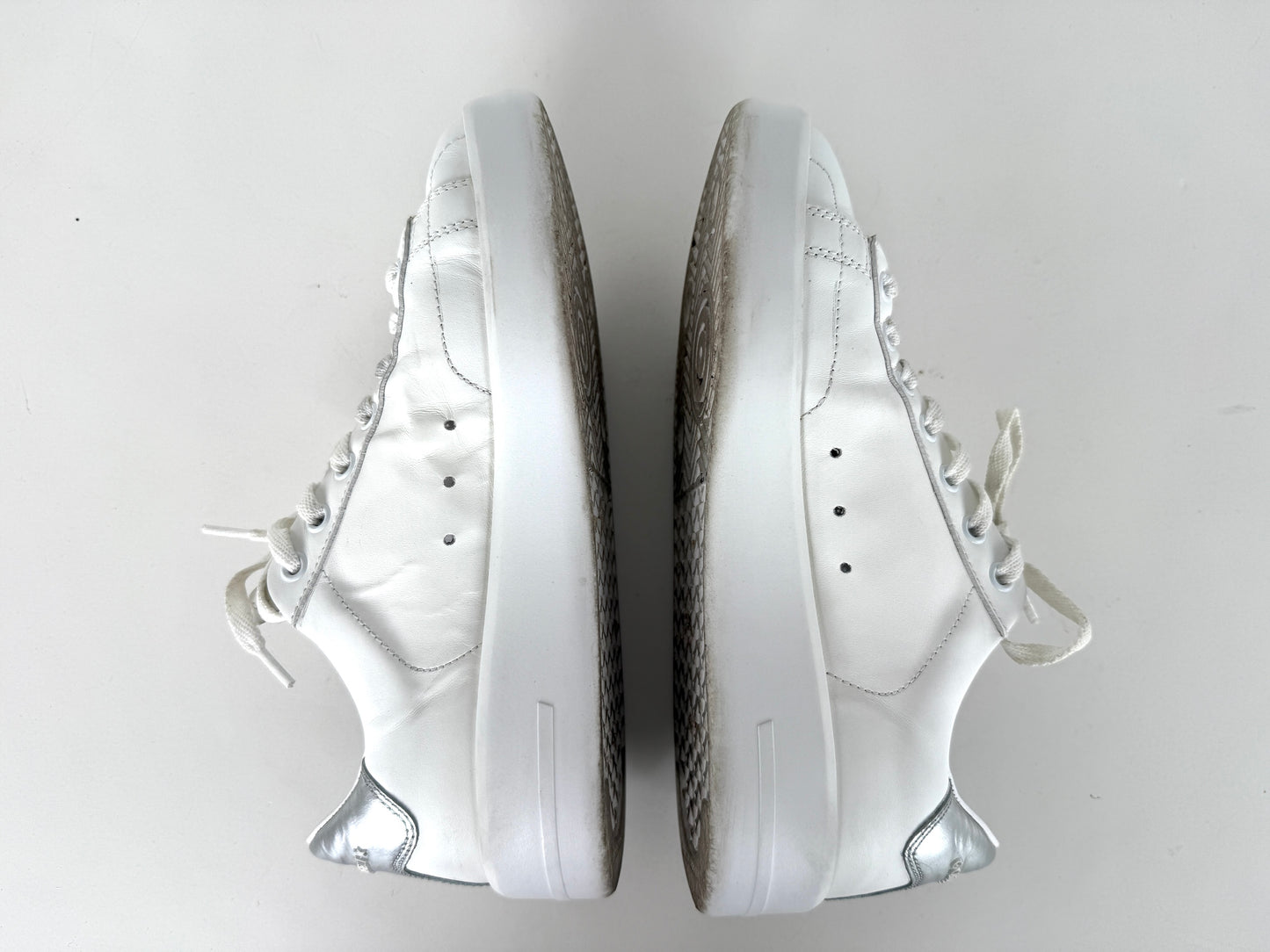 Golden Goose White Pure Star Vegan Sneakers 38 8