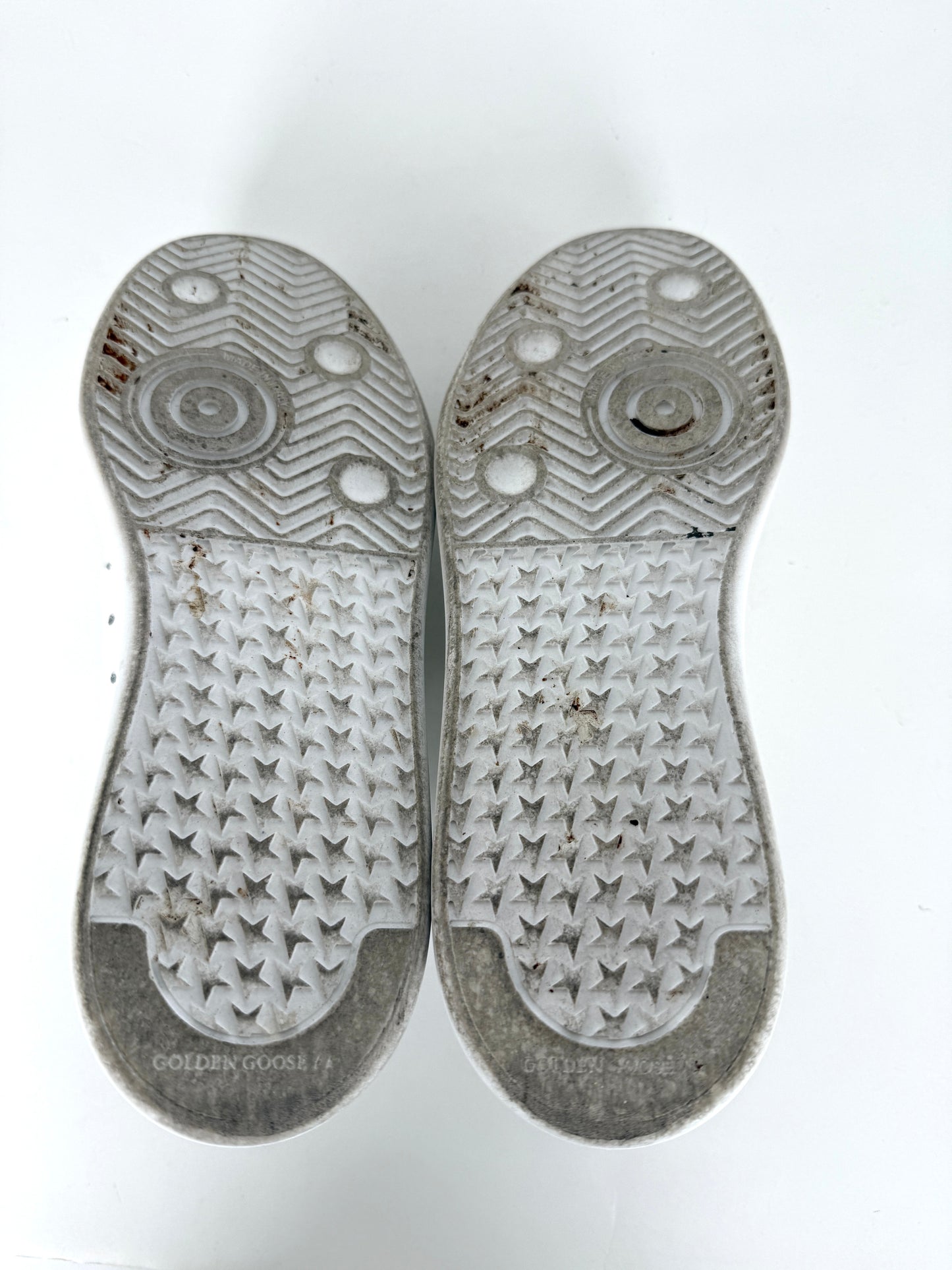 Golden Goose White Pure Star Vegan Sneakers 38 8