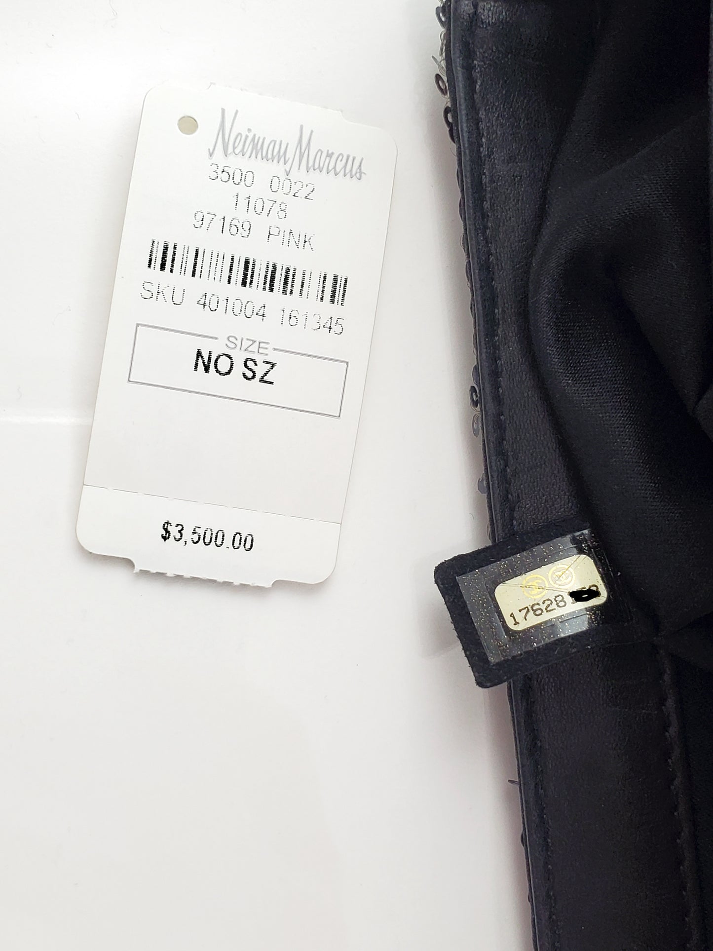 Chanel 2013 Sequin Embellished Metallic Pink Medium Flap Bag