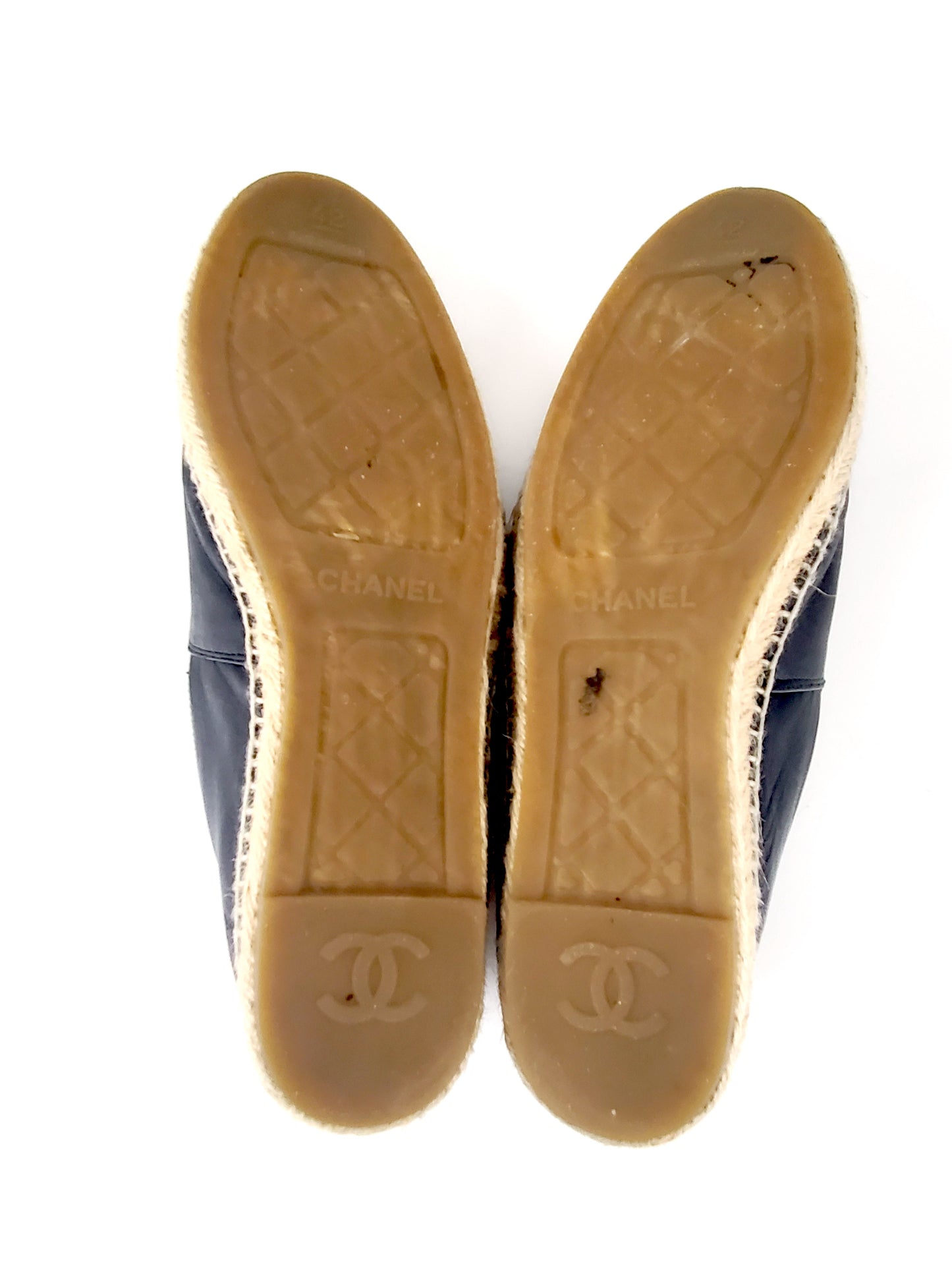 Chanel Leather Espadrilles 42