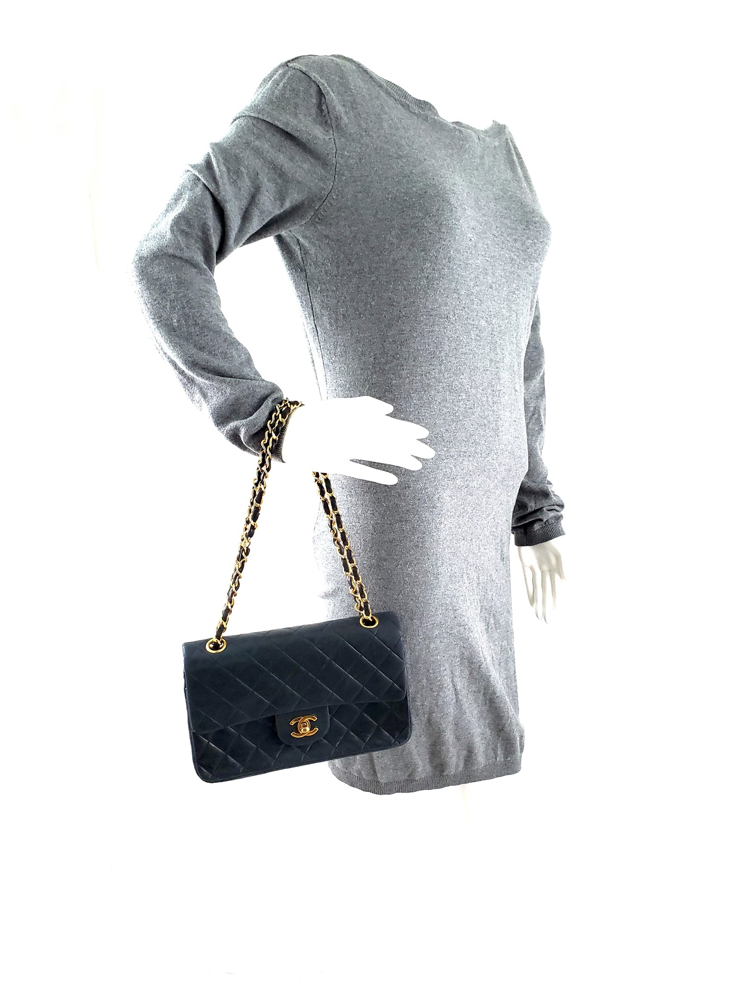 Chanel Vintage Quilted Classic Double Flap