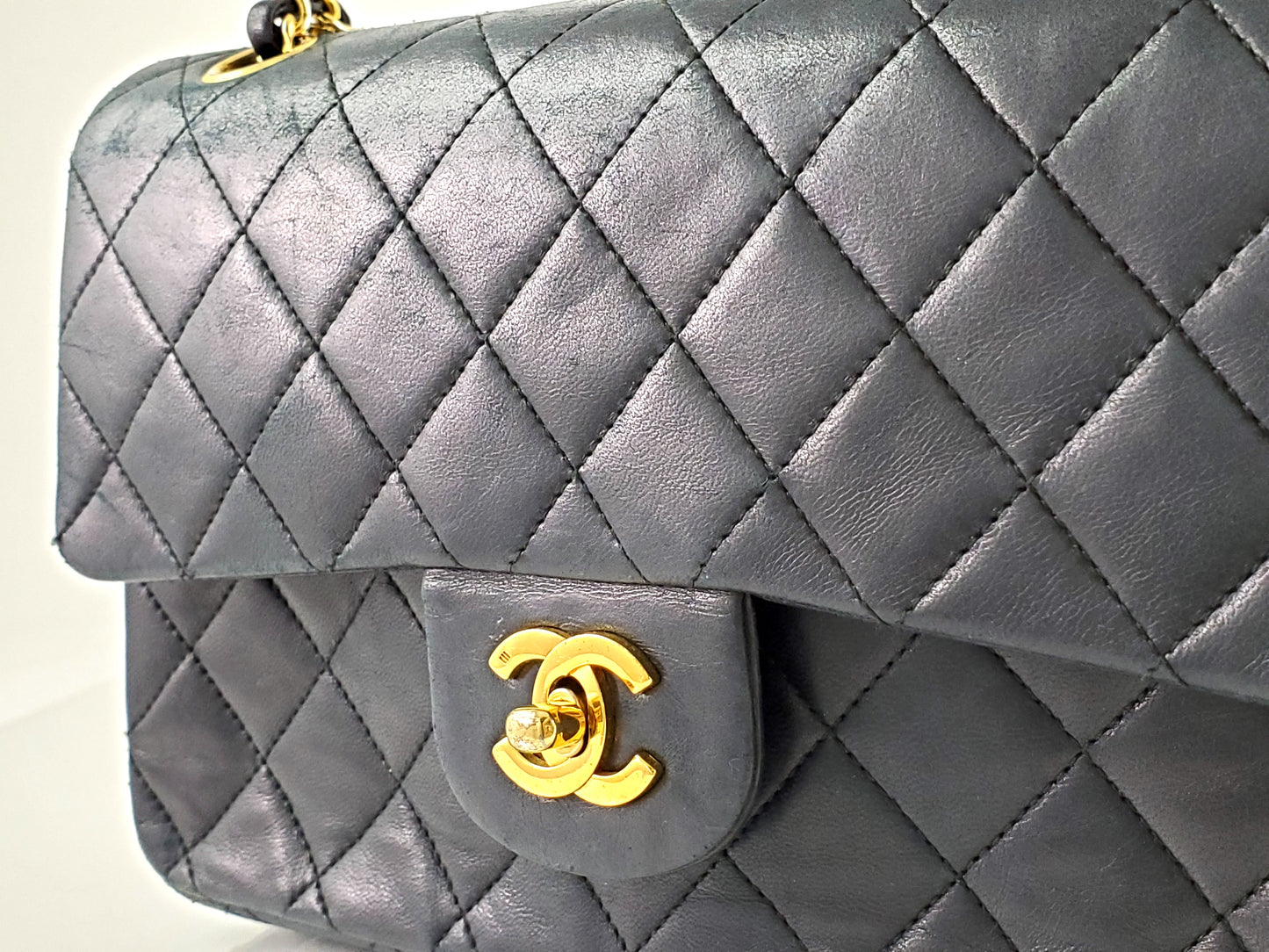 Chanel Vintage Quilted Classic Double Flap
