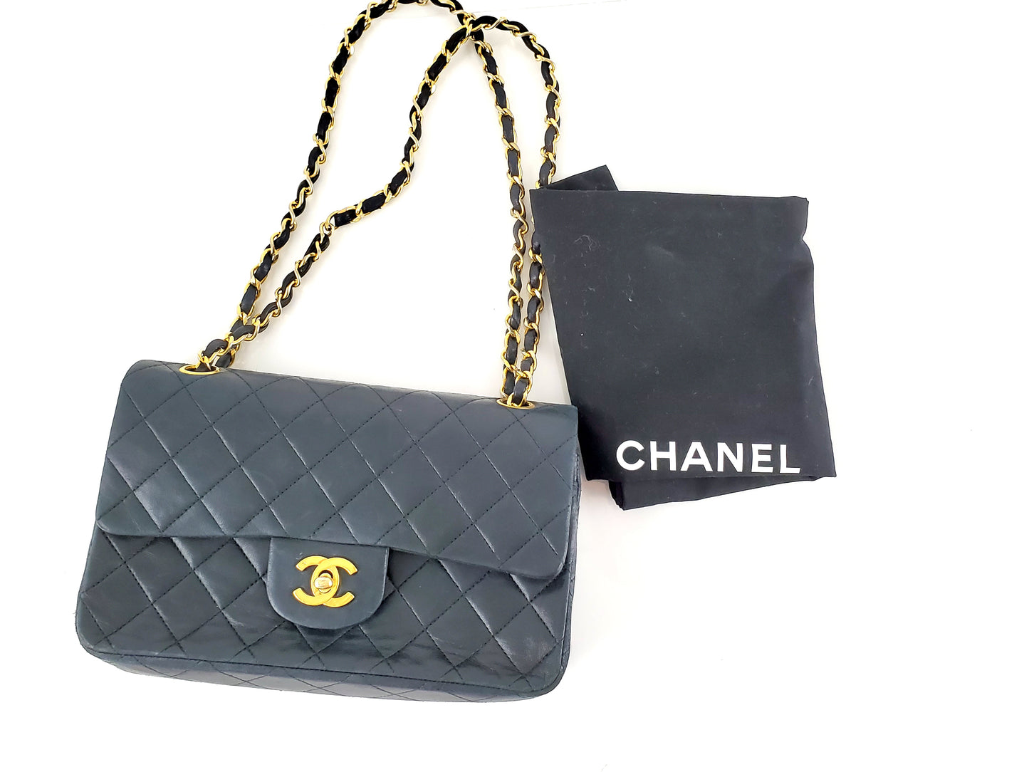 Chanel Vintage Quilted Classic Double Flap