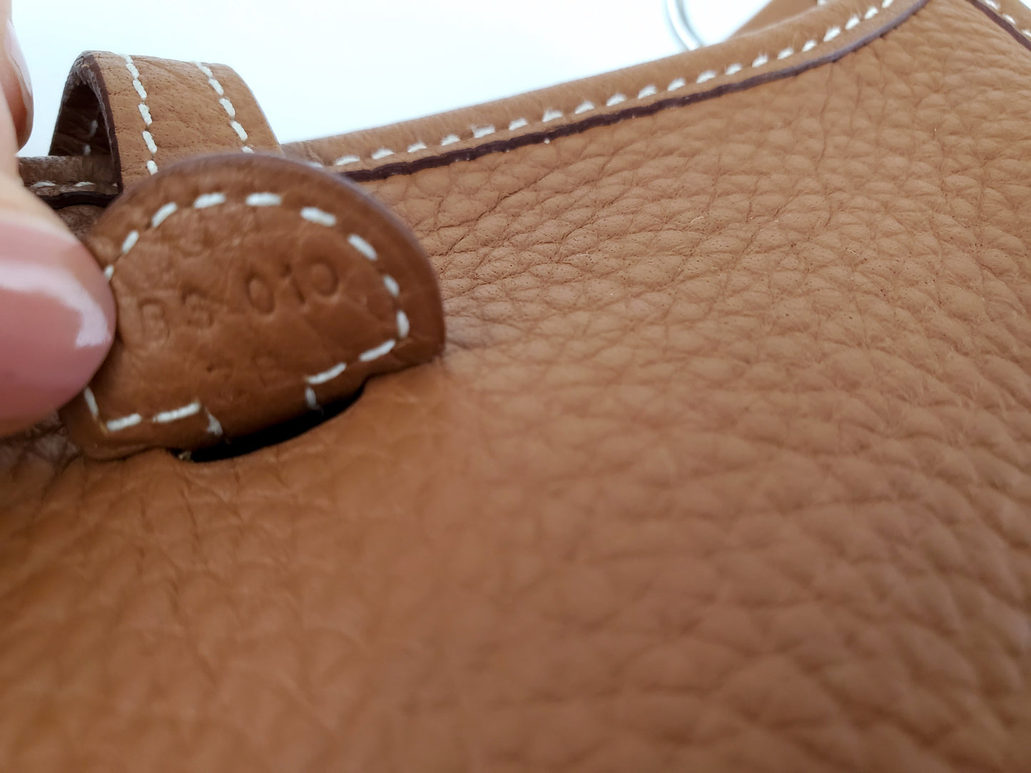 Hermes TPM Evelyne Taurillon Clemence 16 Crossbody Bag