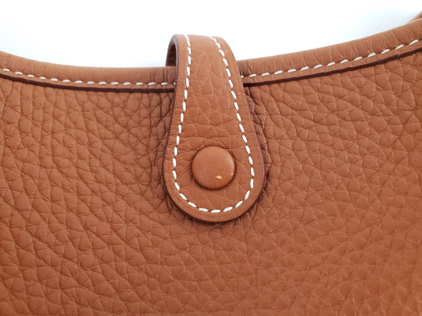 Hermes TPM Evelyne Taurillon Clemence 16 Crossbody Bag