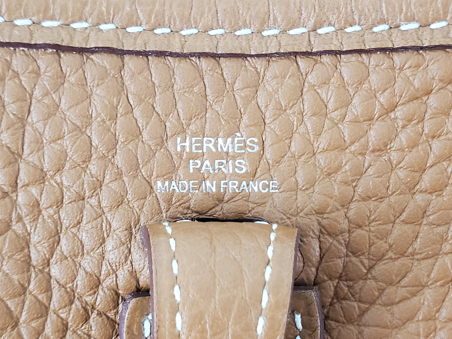Hermes TPM Evelyne Taurillon Clemence 16 Crossbody Bag