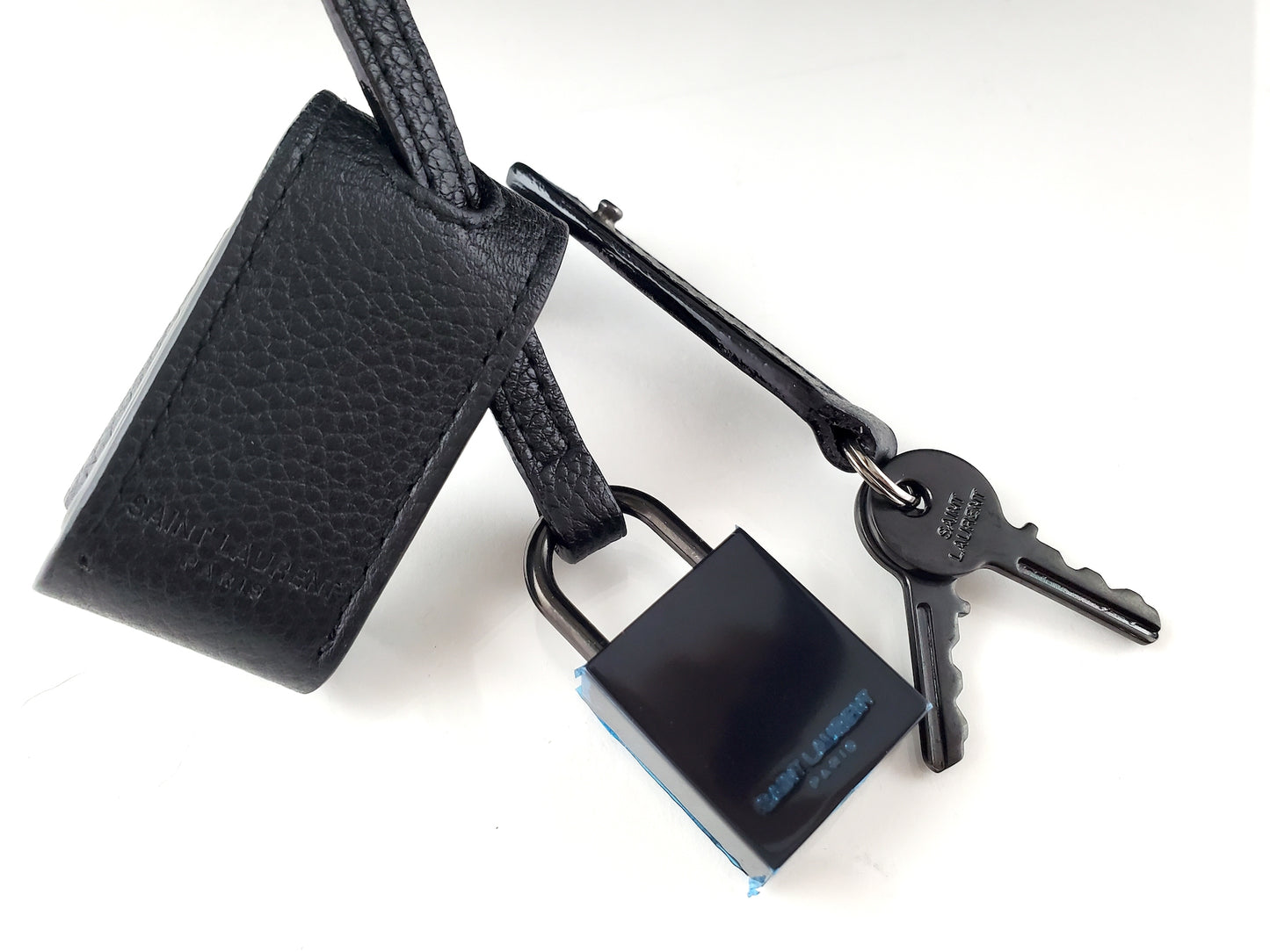 Saint Laurent So Black Small Sac de Jour Grain de Powder Satchel Bag