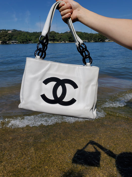 CHANEL 2005 Large Grand Shopping Tote